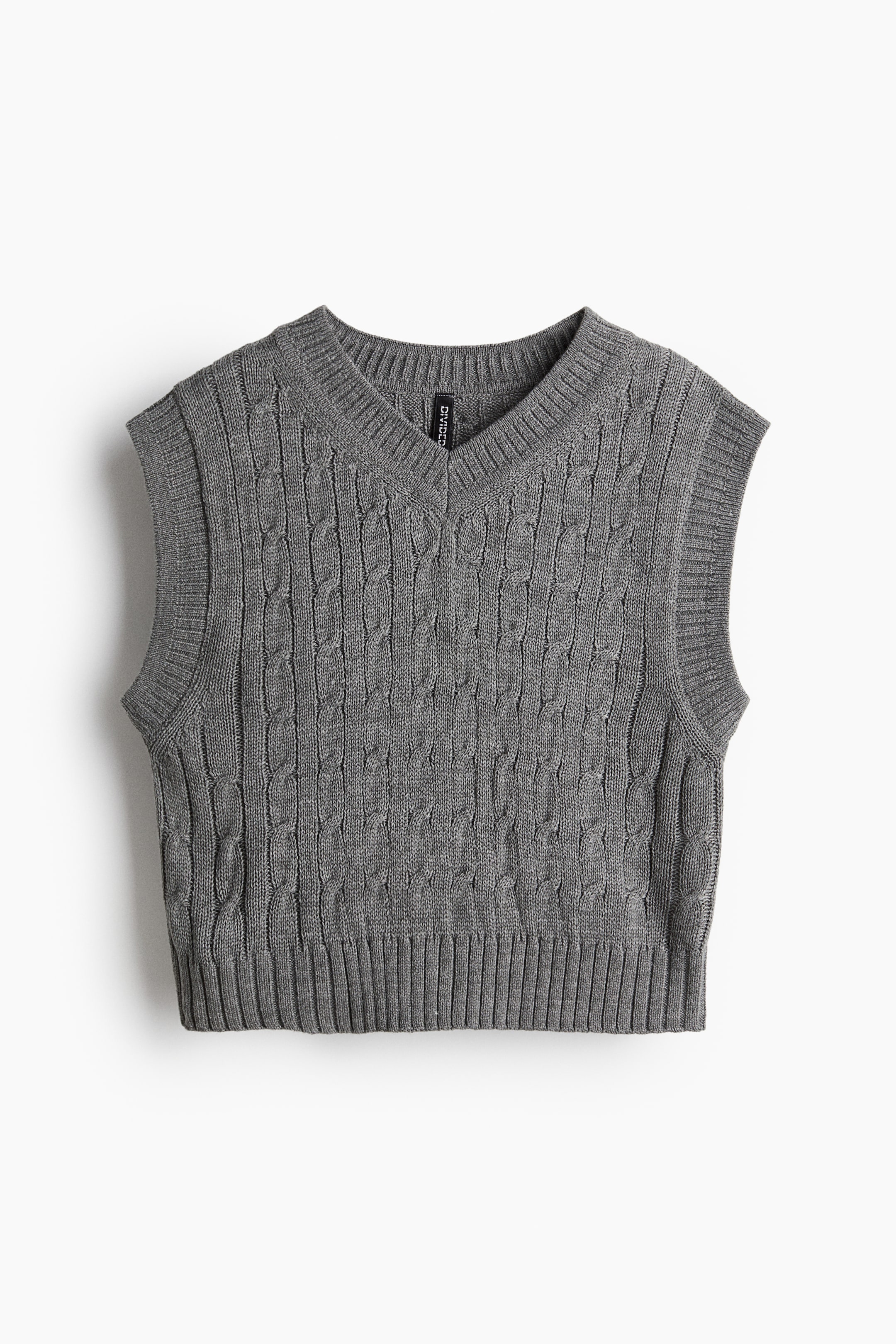 Cable-knit Sweater Vest