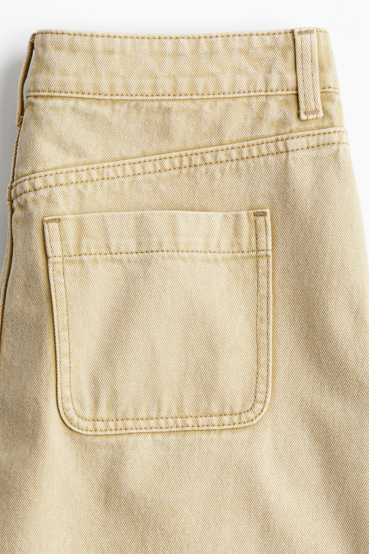 Denim Cargo Maxi Skirt - image 3