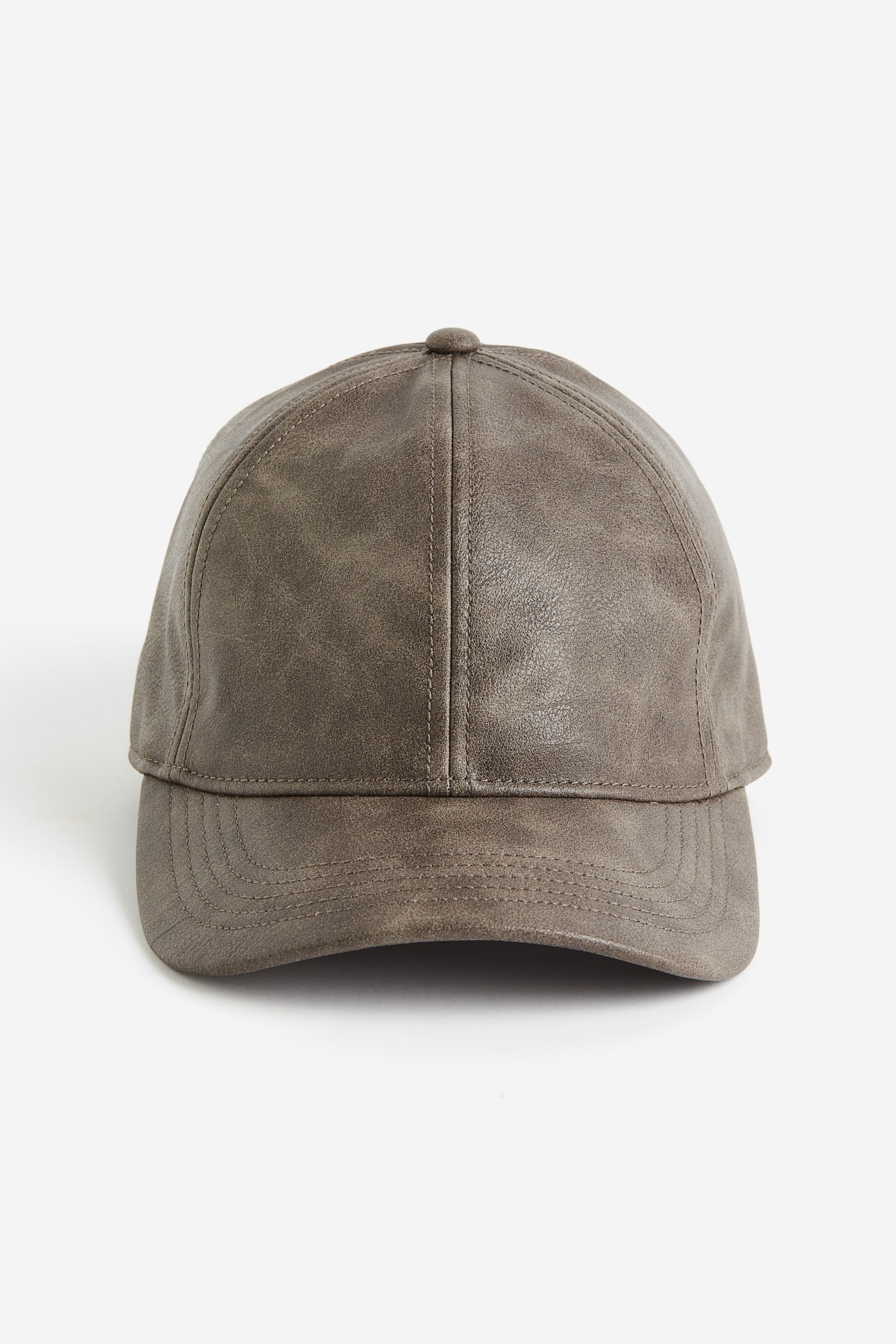 Coated cap - Brown - 1