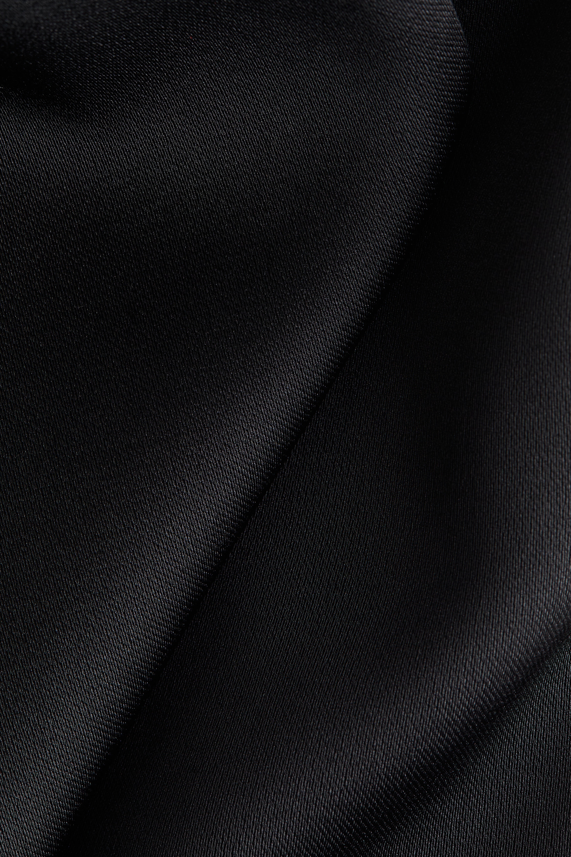 Bow-detail one-shoulder dress