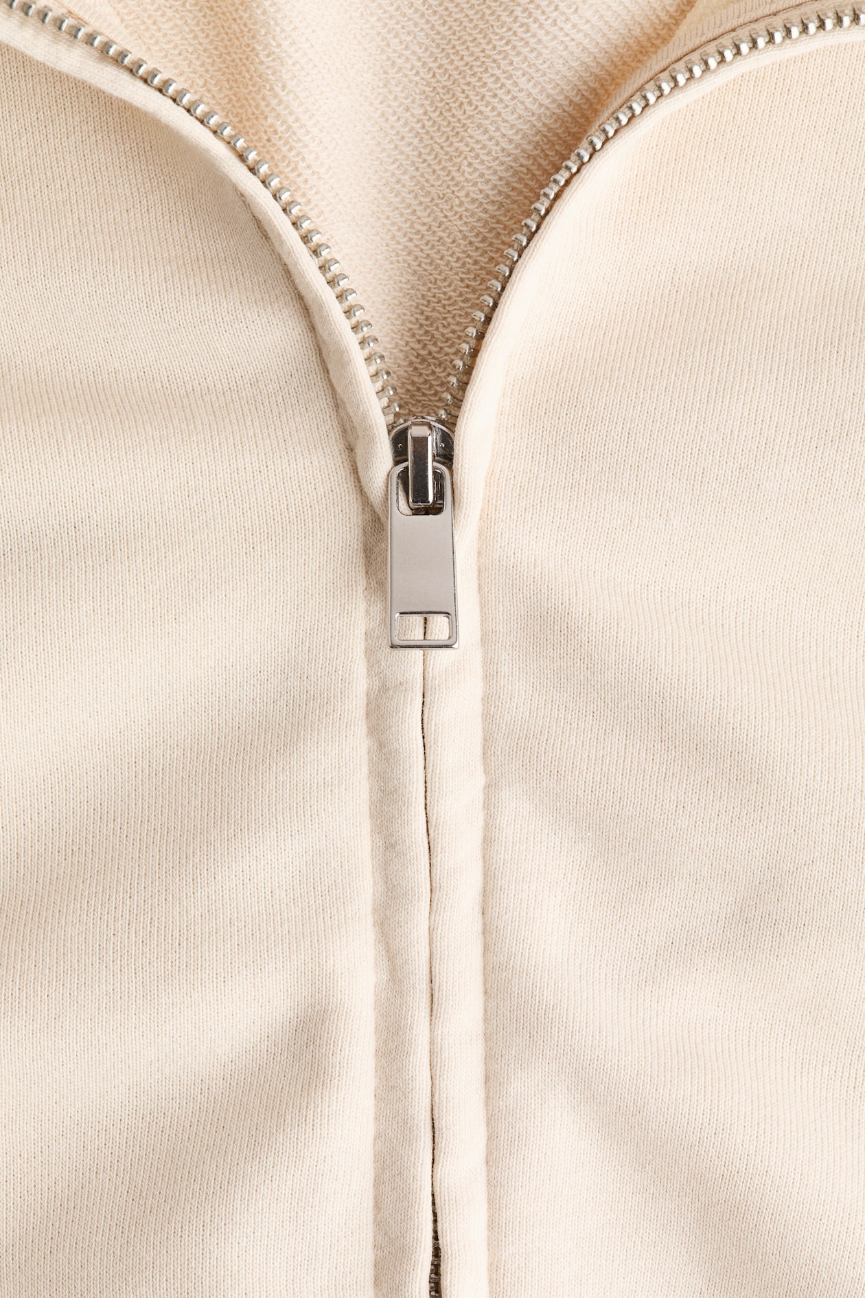 Cropped Sweatshirt Jacket - image 5