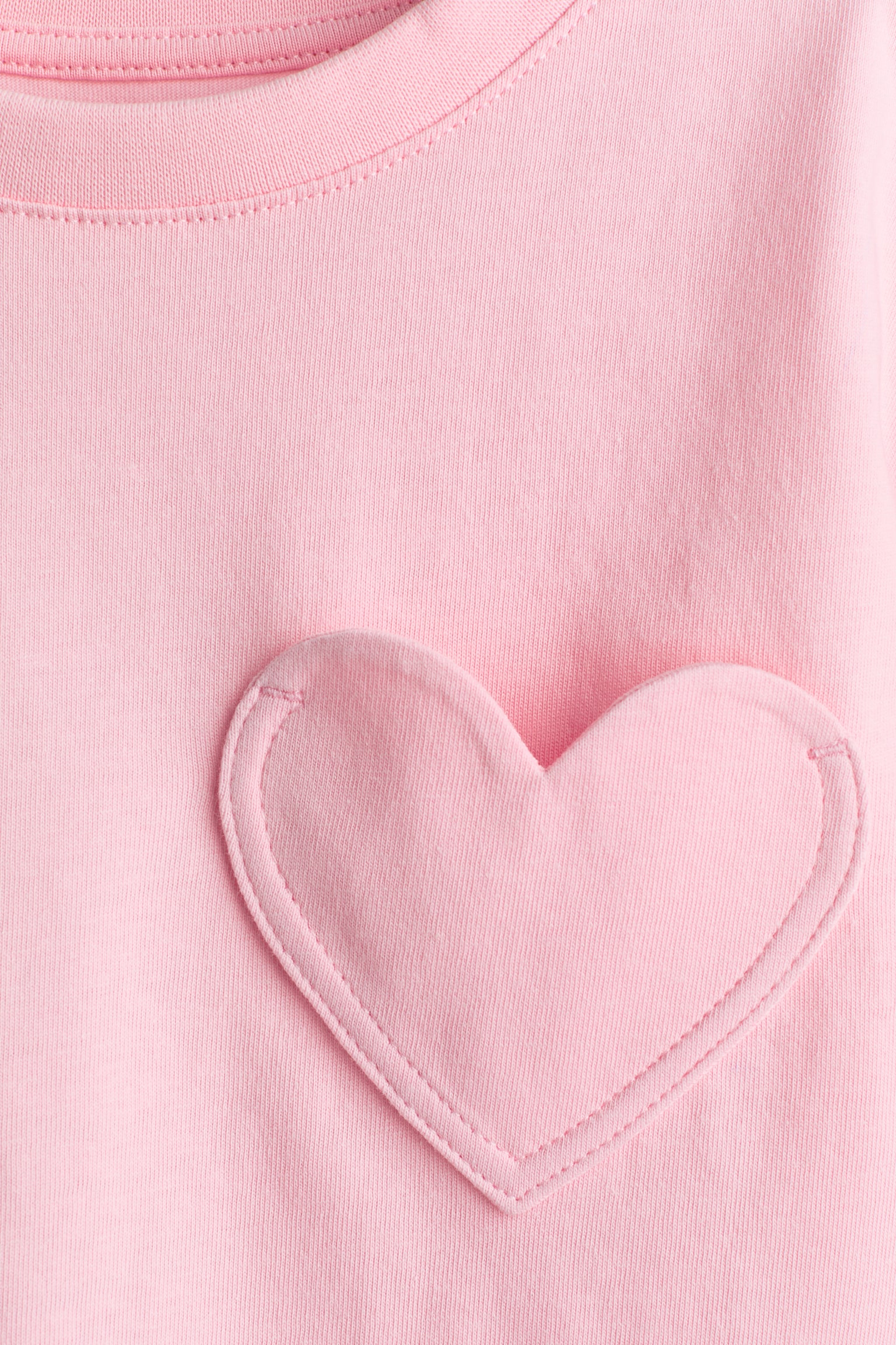 Pocket-detail T-shirt - Light pink/Light purple - 2