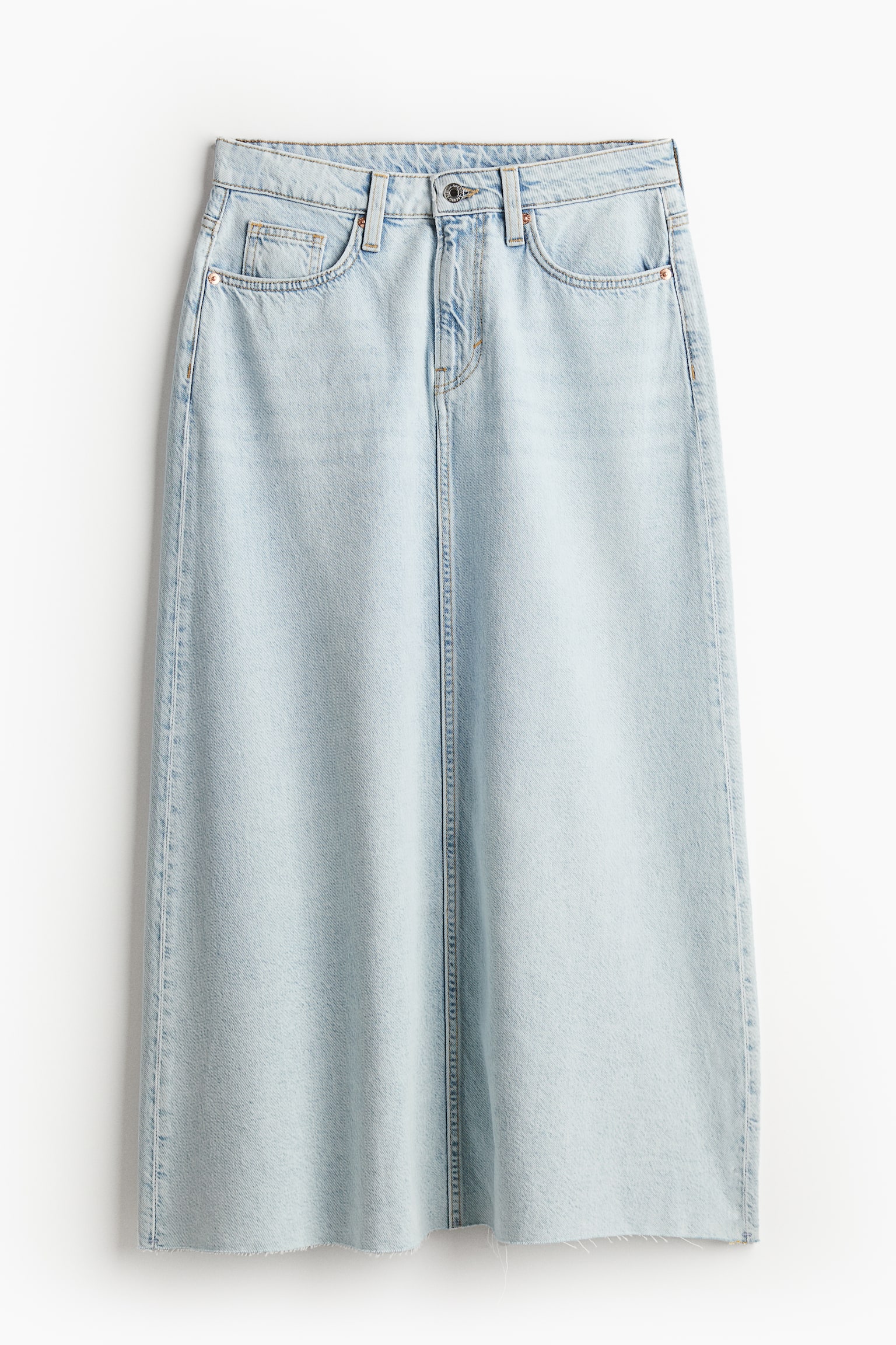 Feather Soft Denim skirt - Pale denim blue/Light denim blue - 2