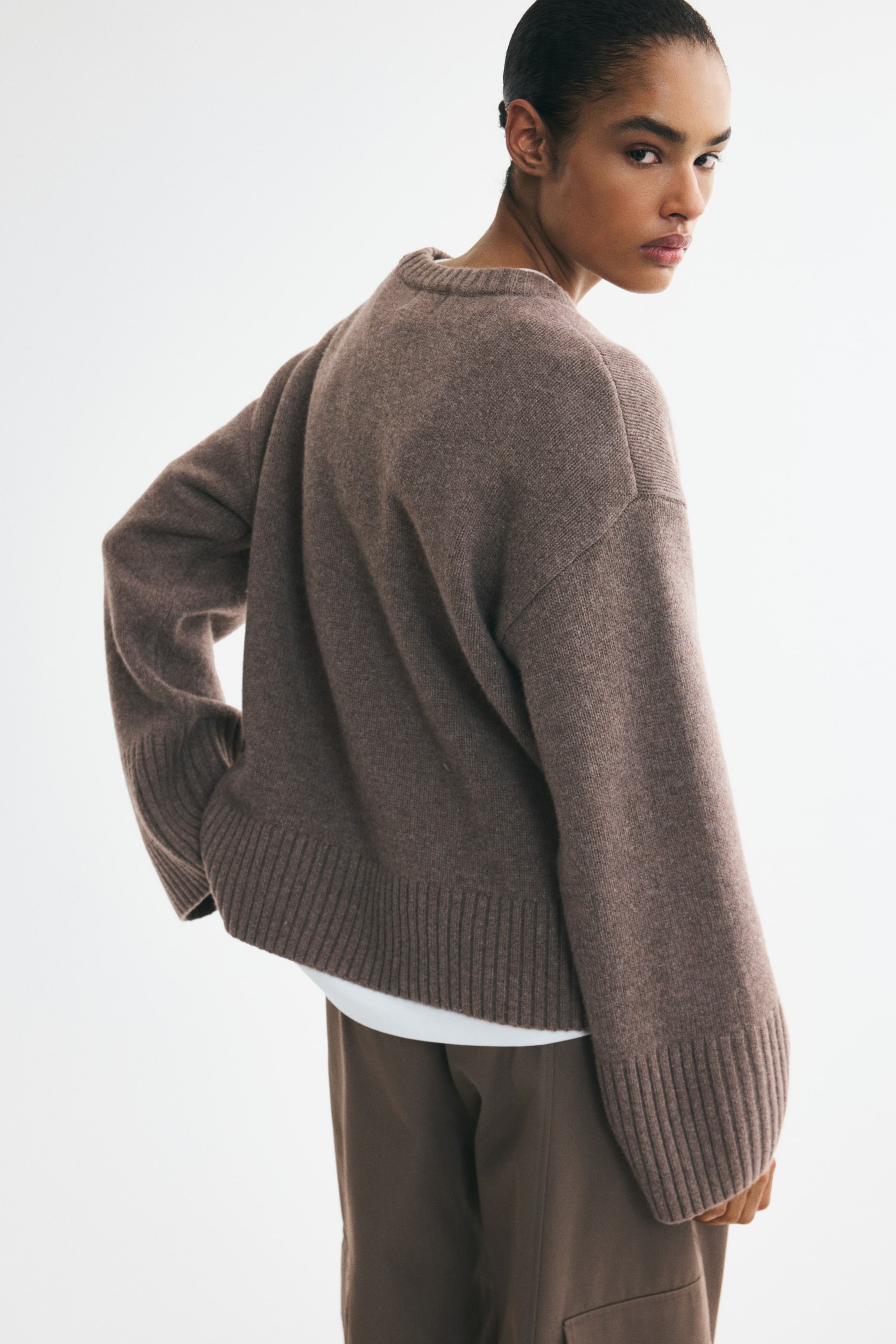 Cashmere-Blend Sweater