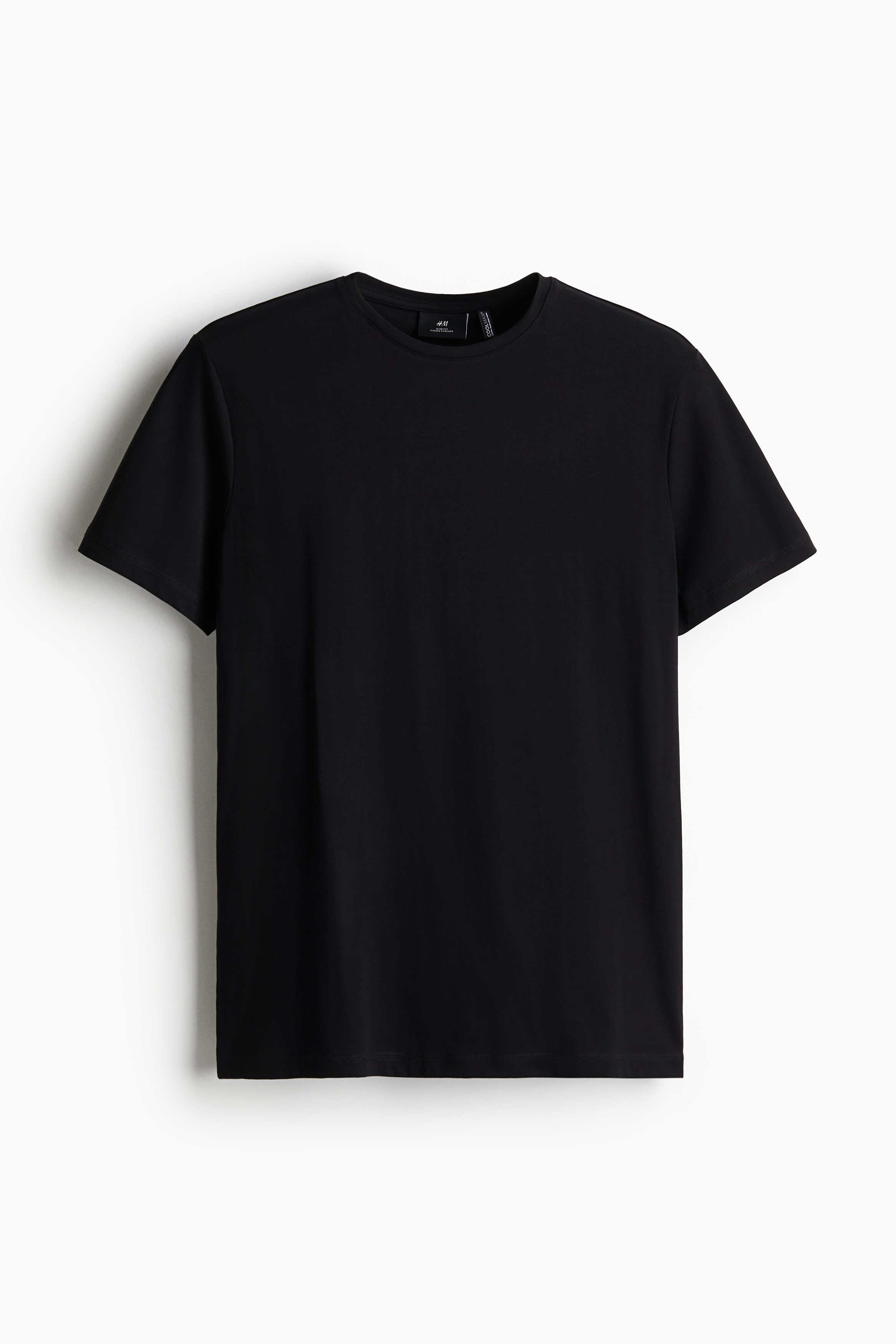 COOLMAX® Slim Fit T-shirt - Black/White/Gray
