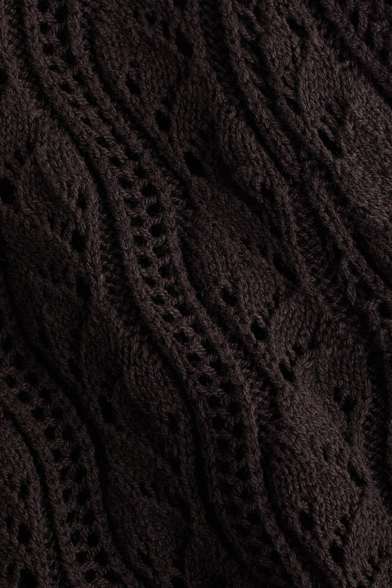 Pointelle-Knit Tie-Front Cardigan - image 4