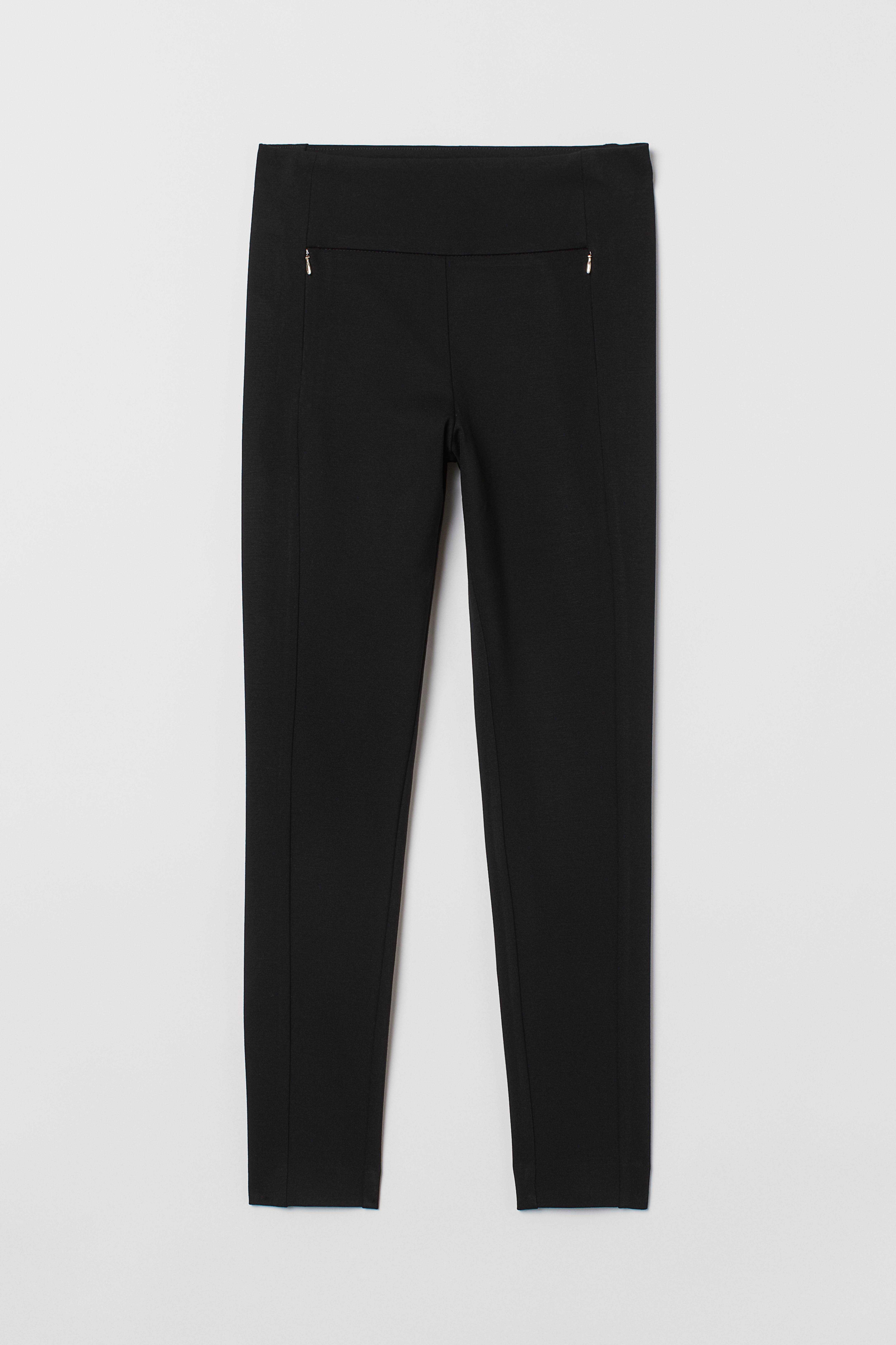 H&m black skinny trousers hotsell