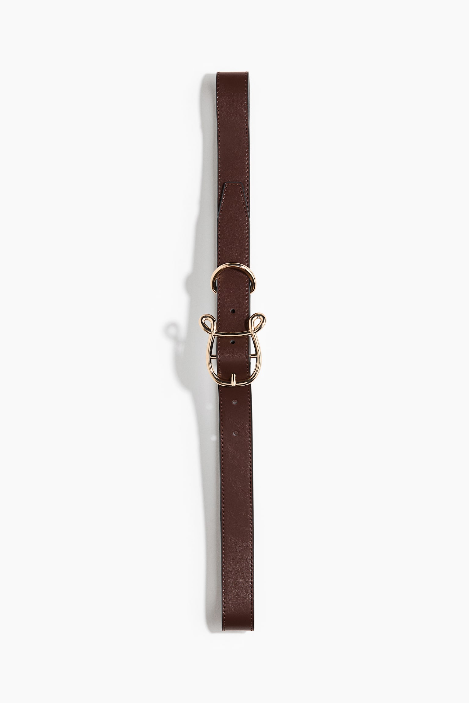 Ceintuur - Donkerbruin/Zwart - 1