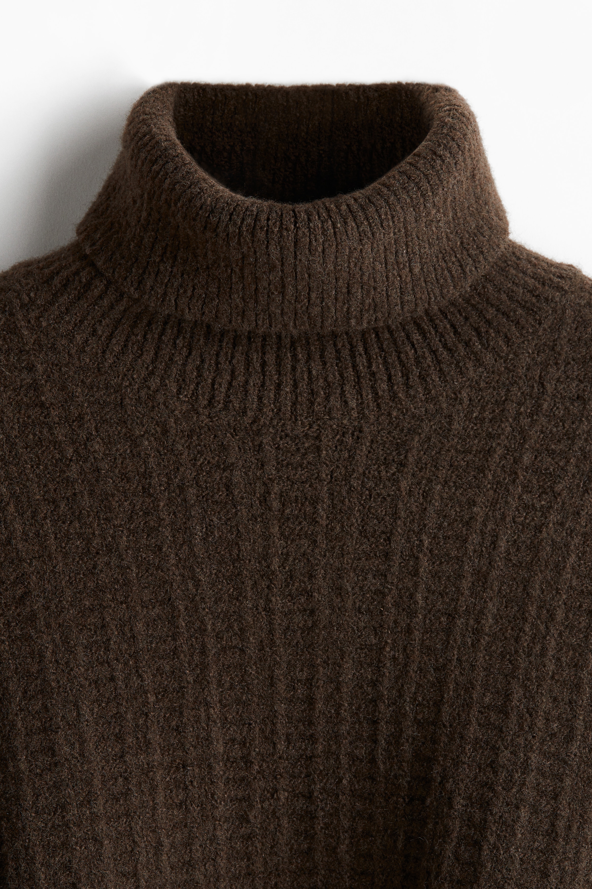 Regular Fit Polo-neck jumper