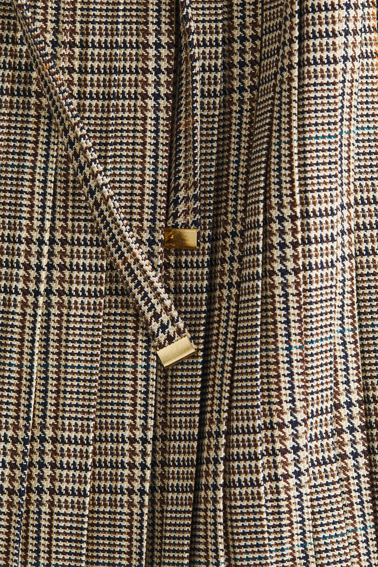 Pleated Mini Skirt - image 3