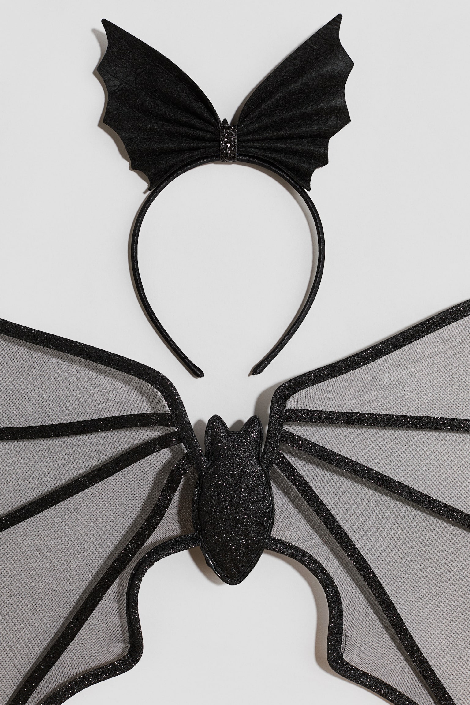 Детский карнавальный костюм H&M Bat, 2 предмета, цвет: Чёрный — фото 2