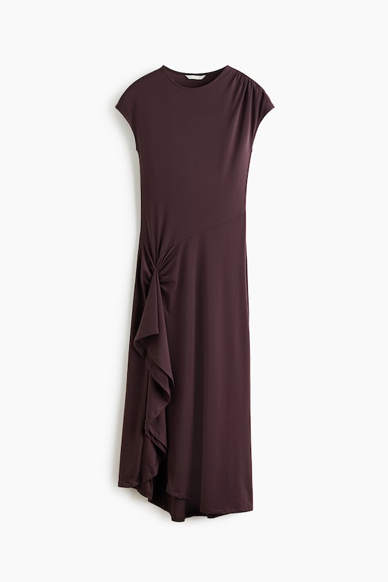 Женские платья H&M Draped-Panel Jersey Dress