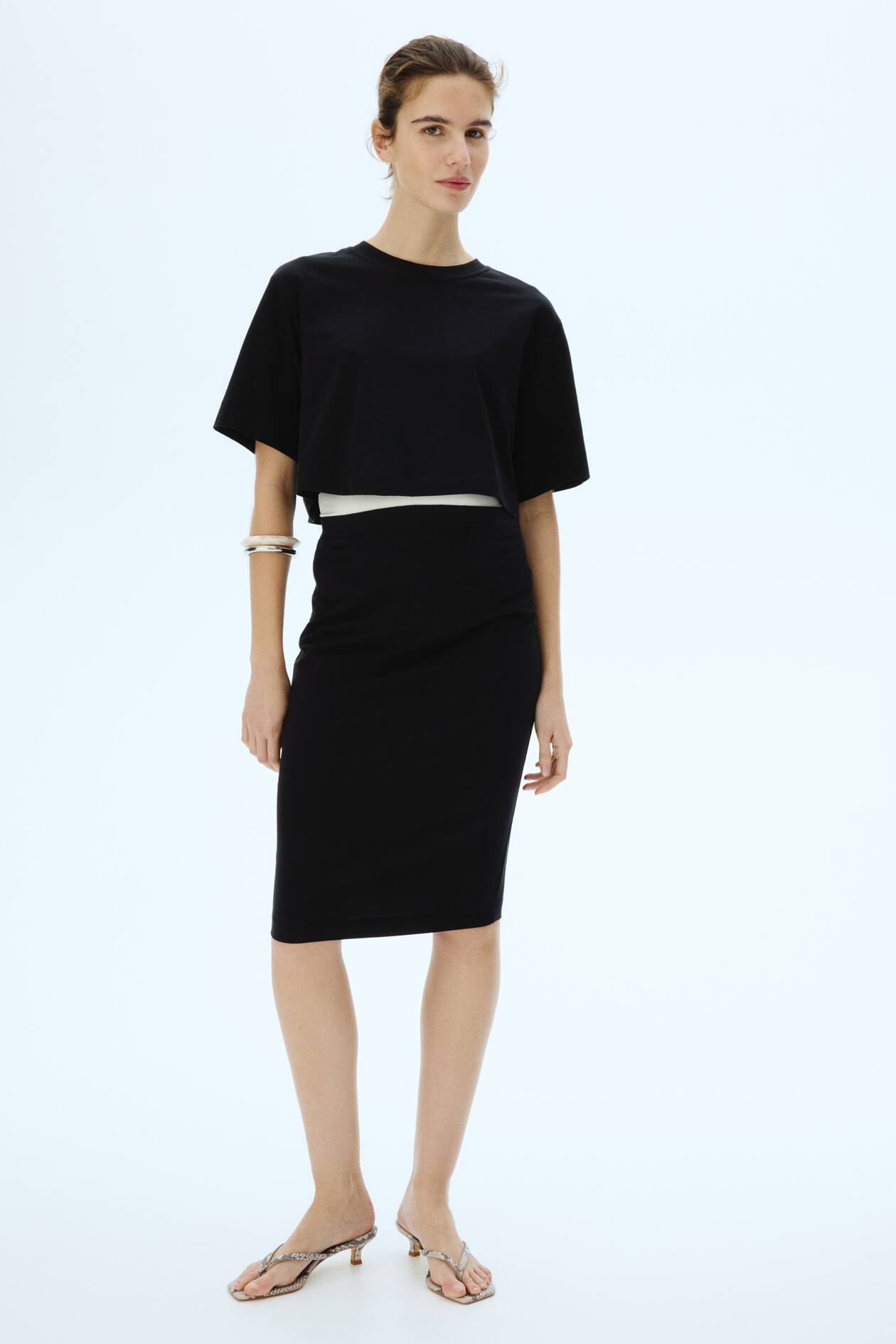 MAMA 2-Piece Top and Skirt Set