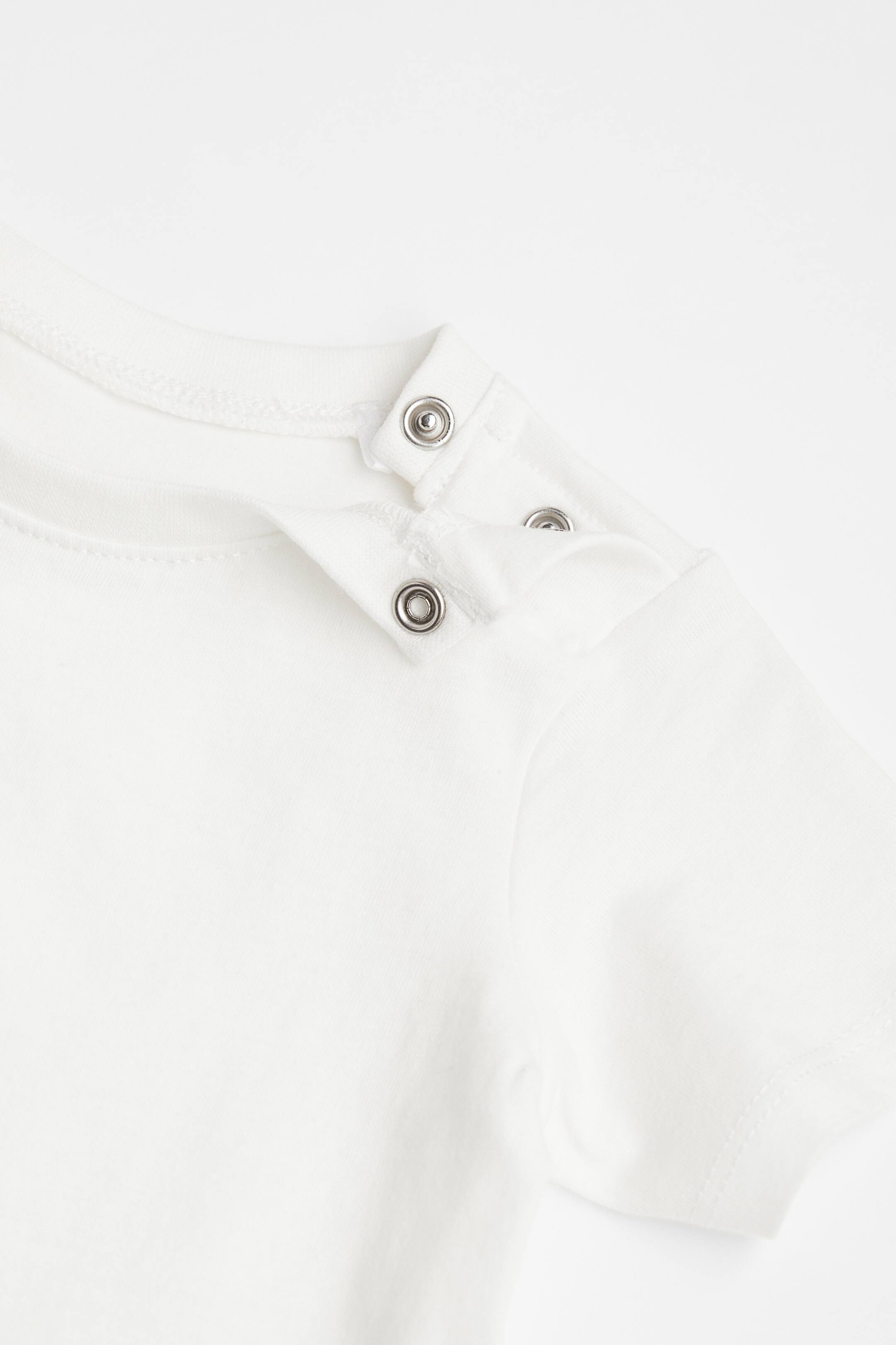 הצגת תמונה גדולה יותר: סט 3 חלקים מכותנה - ירוק חאקי/בז' - Kids | H&M IL 4