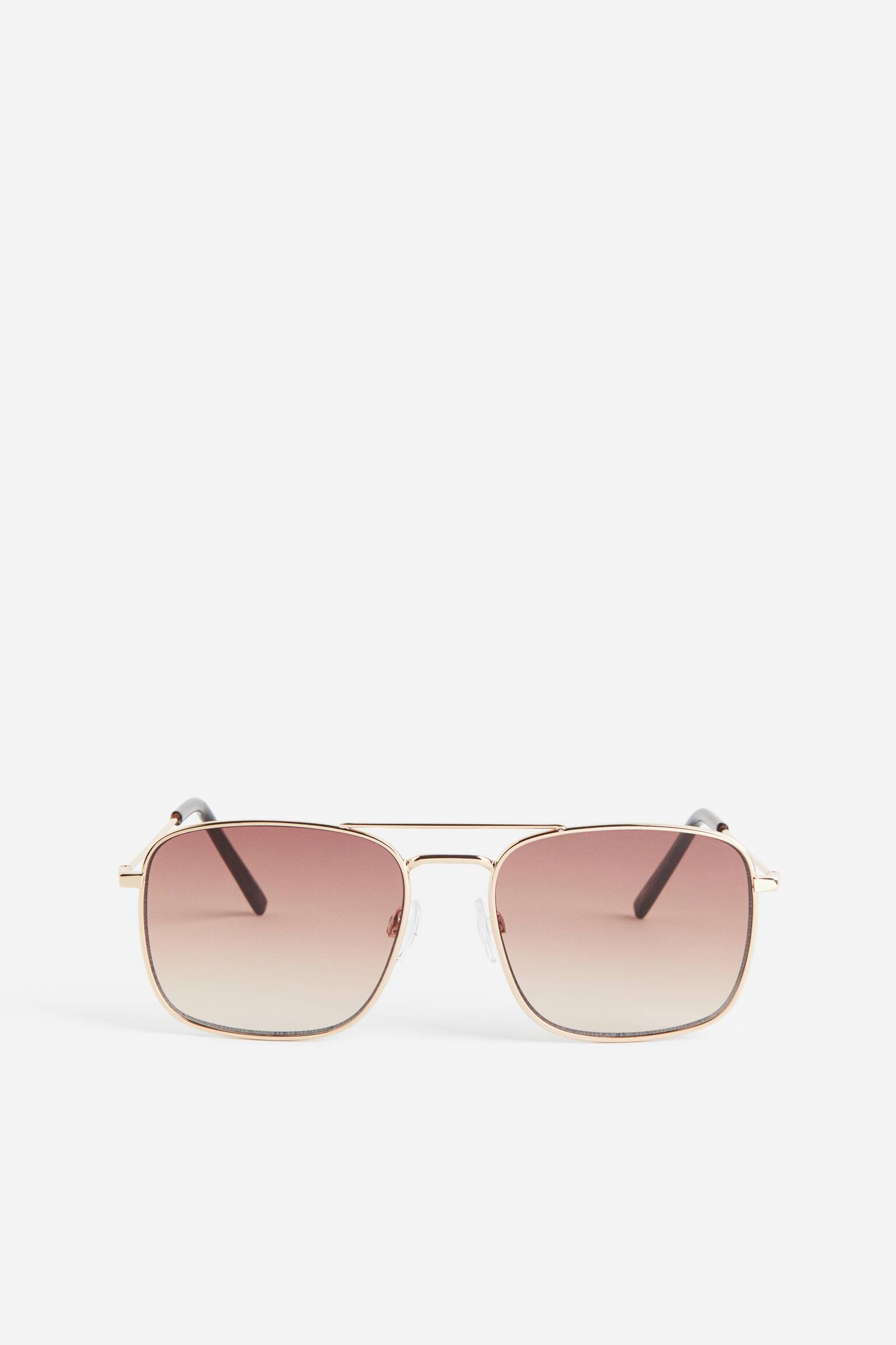 Sunglasses - Gold-coloured/Brown