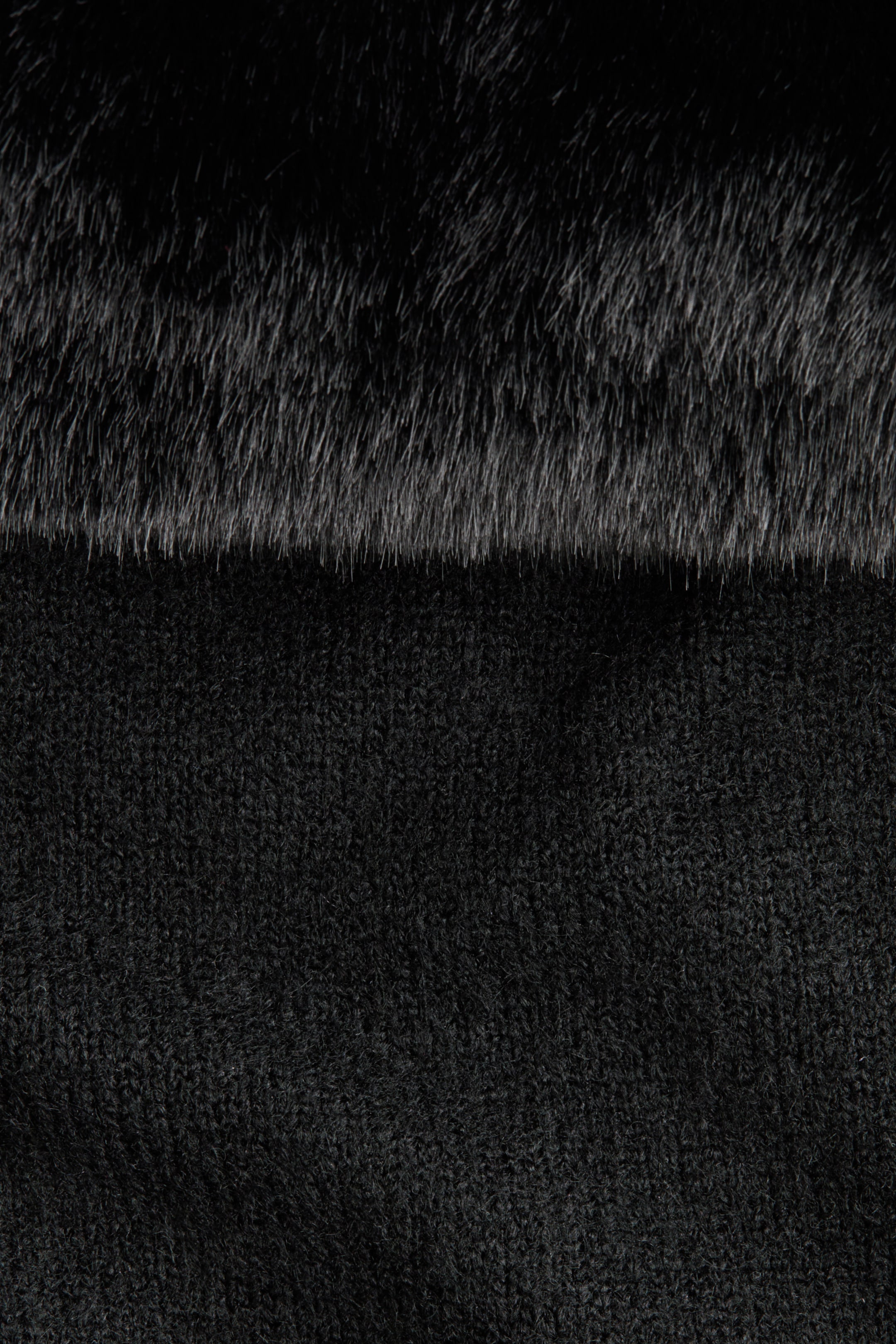 Ampliar la imagen: Knitted off-the-shoulder dress - Black - Ladies | H&M MX 7