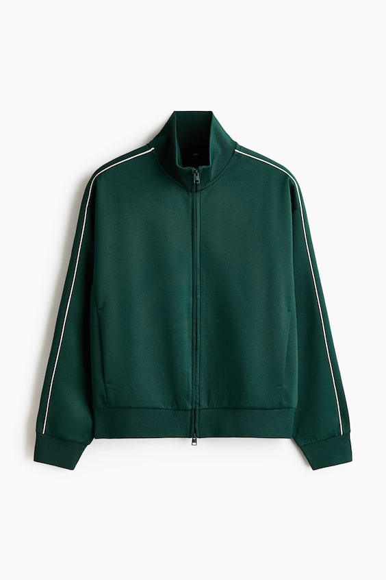 Мужские куртки H&M Relaxed-Fit Scuba Track Jacket