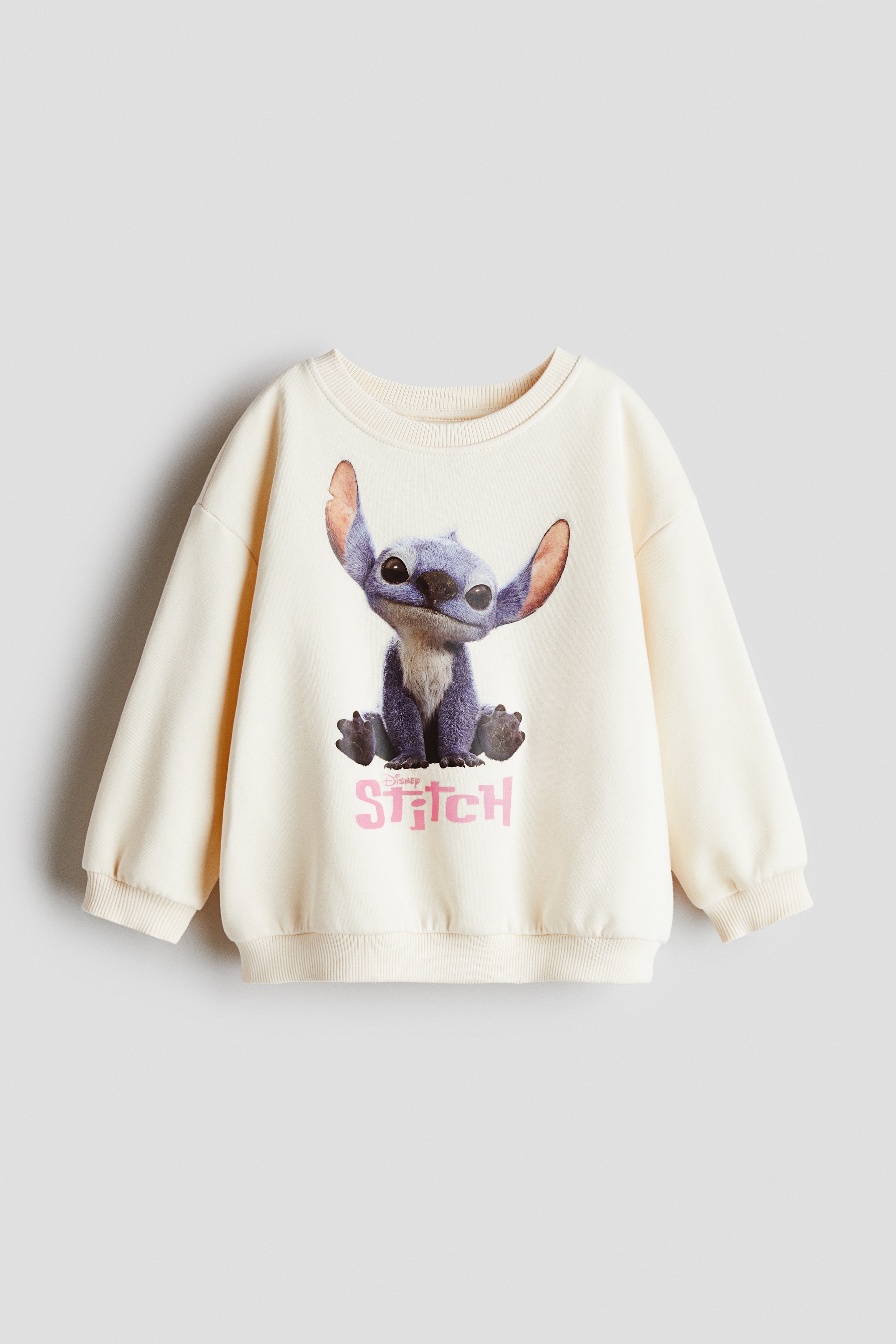 Sweatshirt med trykk - Lys beige/Lilo & Stitch/Lys gråmelert/Lilo & Stitch/Cream/Hello Kitty/Lilla/Lilo & Stitch/Rosa/Hello Kitty/Rosa/Peppa Gris/Rosa/Minni Mus/Gul/Hello Kitty/Lys blå/Hello Kitty/Hvit/Frost/Hvit/Hello Kitty/Cream/Minni Mus/Hvit/Minni Mus/Cream/Hello Kitty/Hvit/Peppa Gris/Lys blå/Cinnamoroll/Lys lilla/Rosa/Lys beige/Bambi/Hvit/Kuromi/Lys blå/Frost/Rosa/Pipp/Lys blå/Lilo & Stitch/Lys rosa/Minni Mus/Rosa/Lilo & Stitch/Turkis/Gabby's Dollhouse
