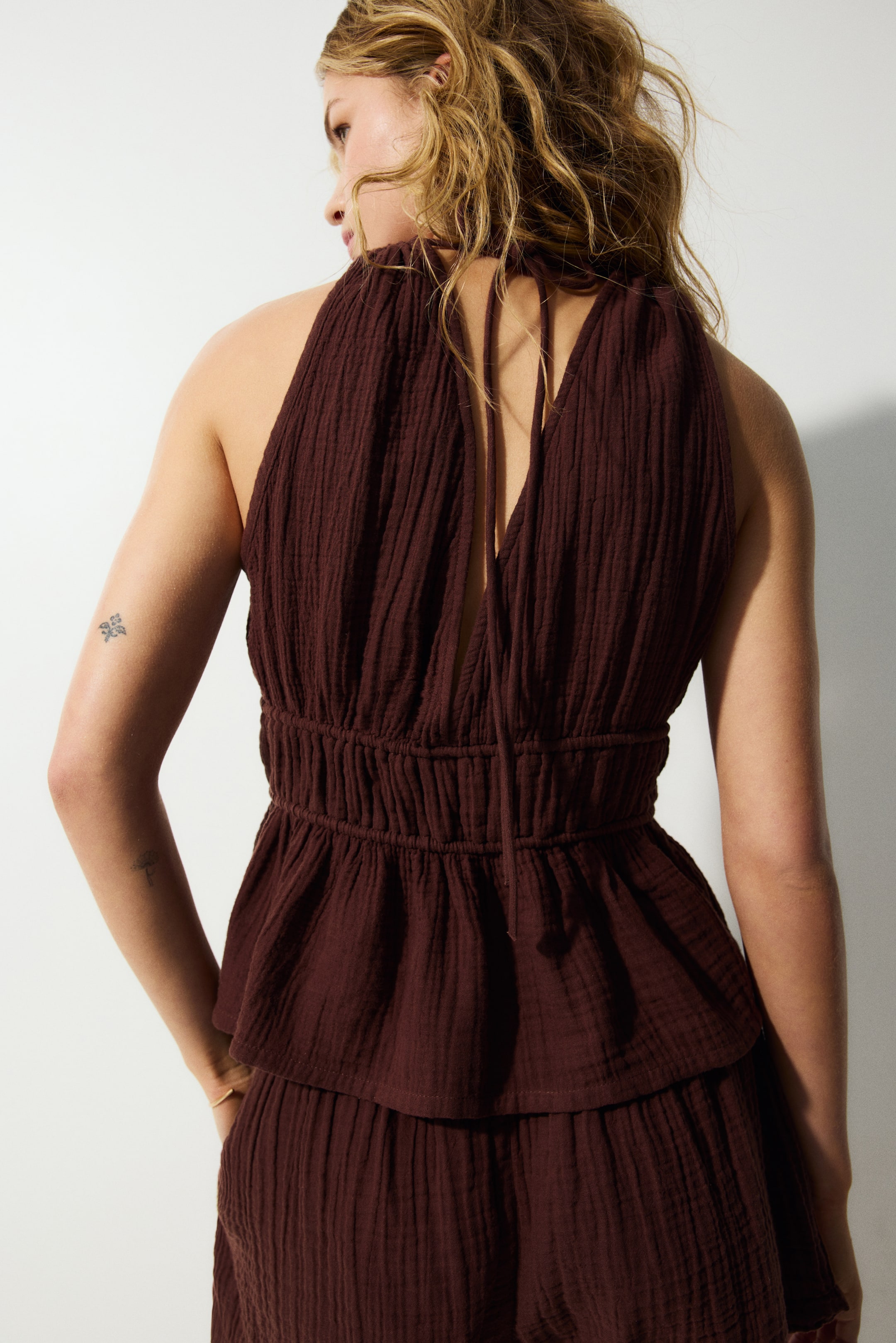 Cotton Muslin Beach Top