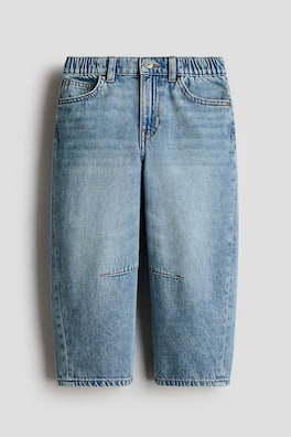 Loose Fit Barrel Jeans