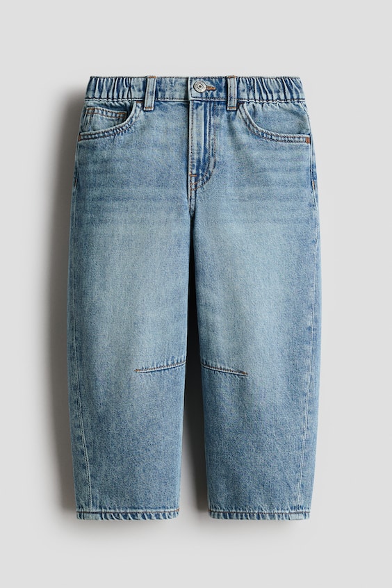 Детские джинсы H&M Loose-Fit Barrel-Leg Jeans