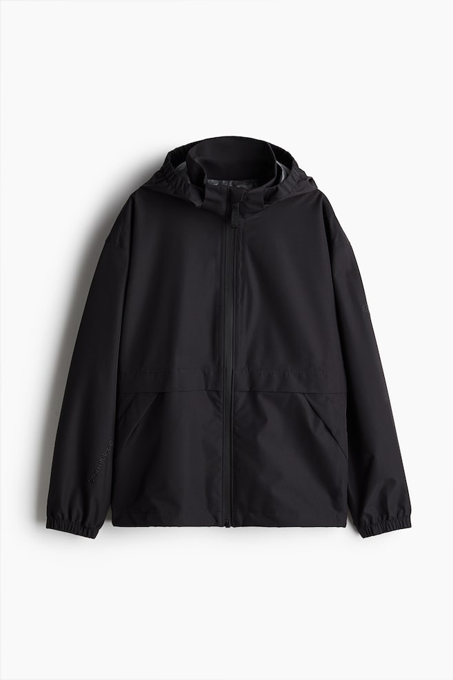 Unisex rain jacket with StormMove™ - Black/Olive green/Grey/Blue - 1