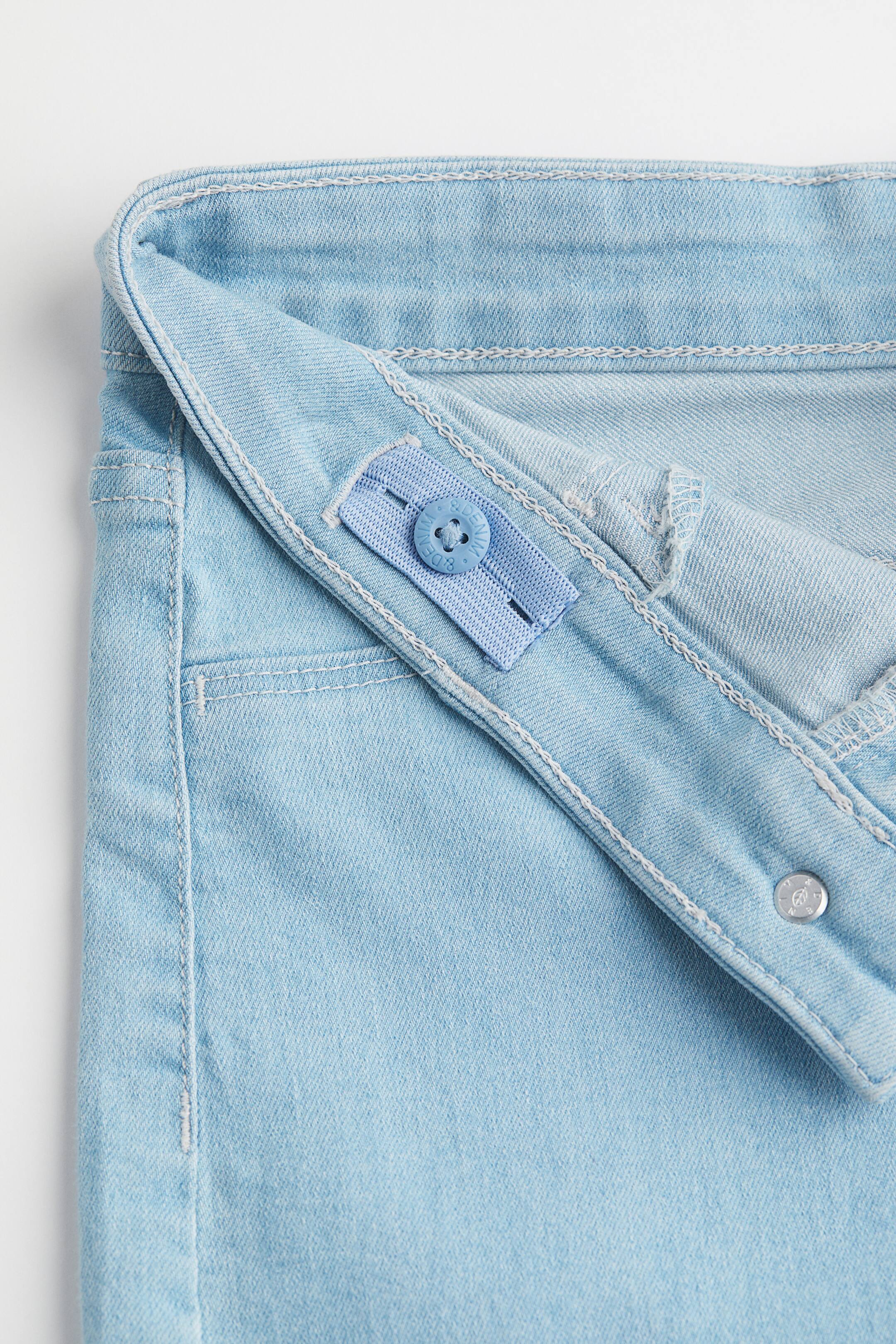 Größeres Bild ansehen: Slim Fit High Jeansshorts - Hellblau - Kids | H&M DE 3