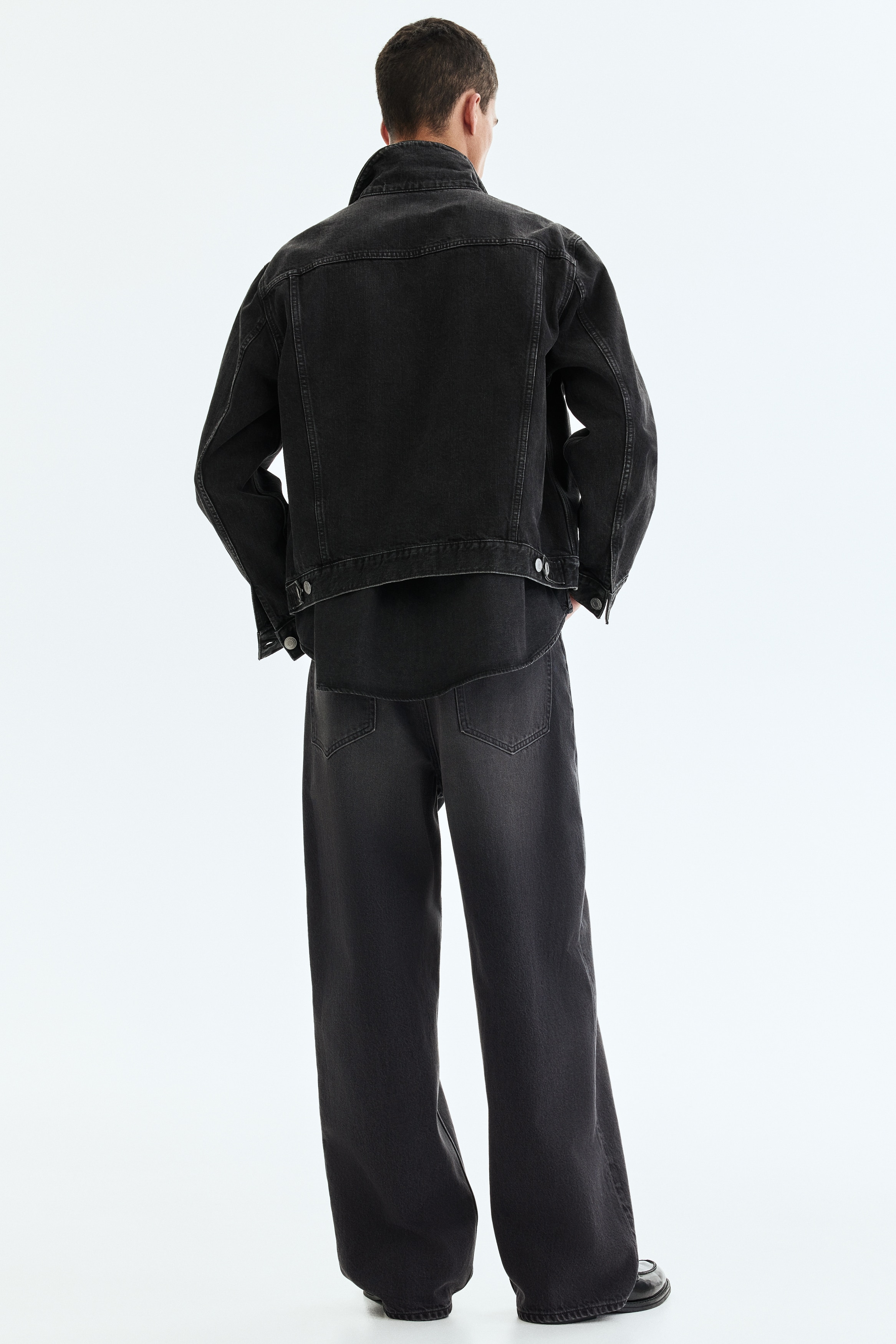 バギーデニム - ミディアムデニムグレー - Men | H&M JP