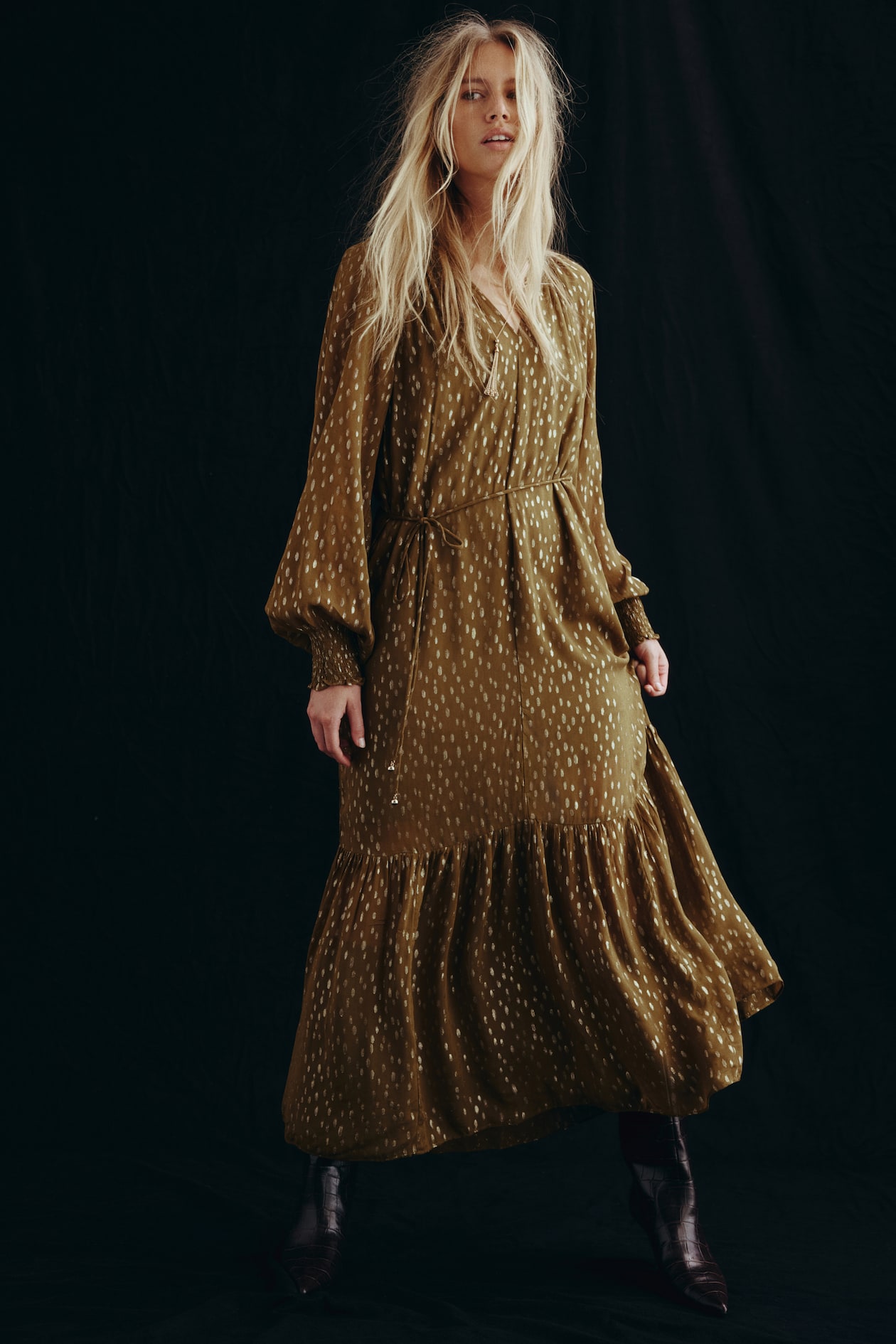 Patterned Maxi Dress - image 2