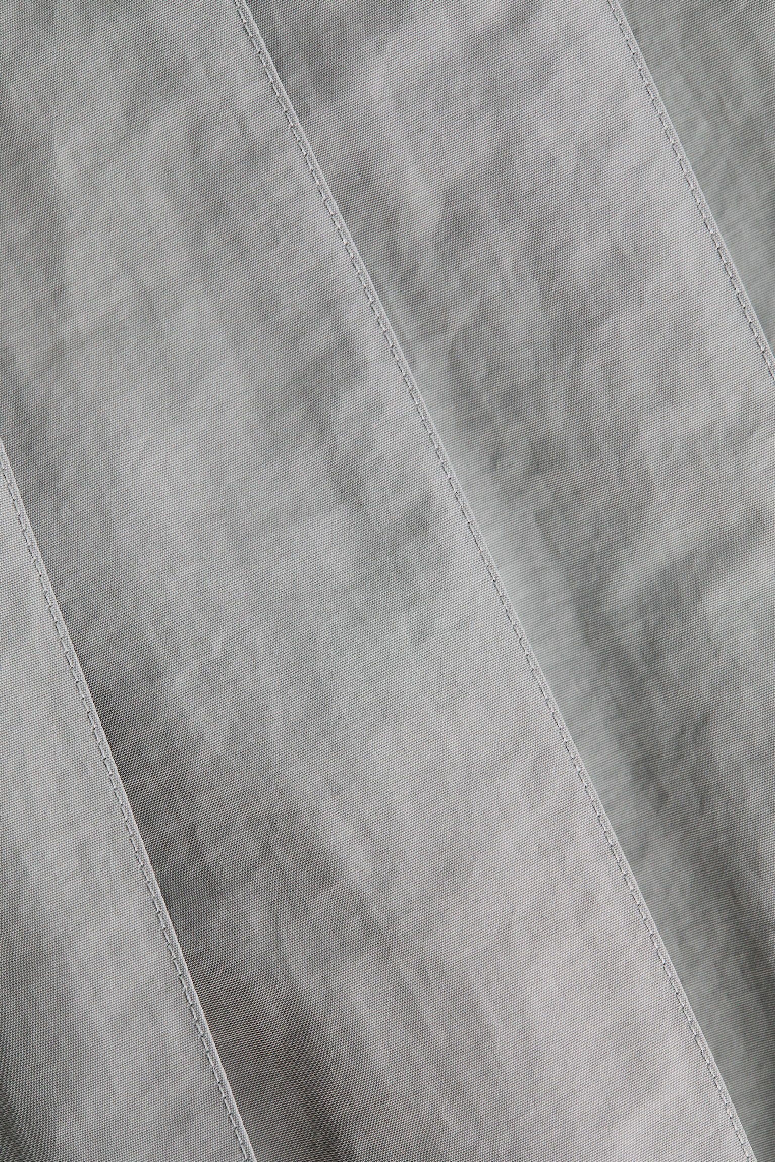 플리츠 드레스 - 그레이/블랙 - 5