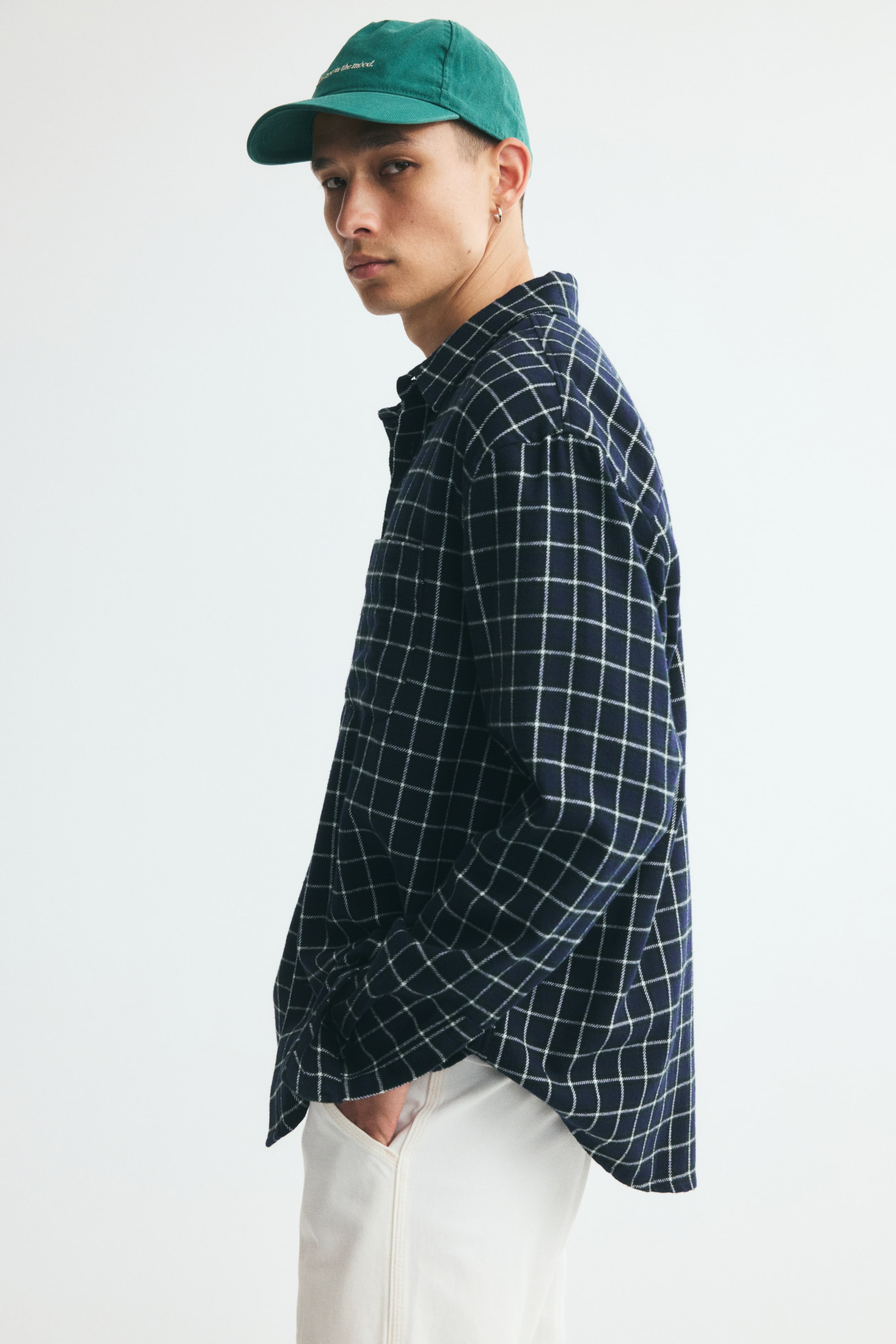 Relaxed-Fit Flannel Shirt