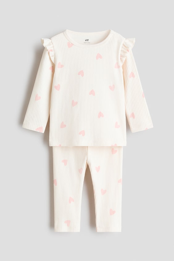 Детские джинсы H&M Ribbed Cotton Set