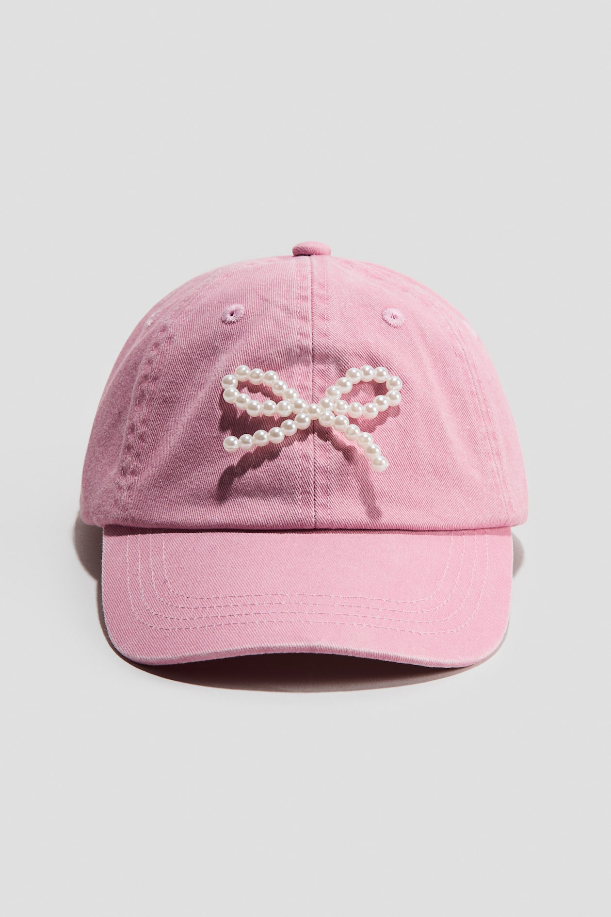 Gorra de algodón con moño - Rosa/Moño - Kids | H&M MX