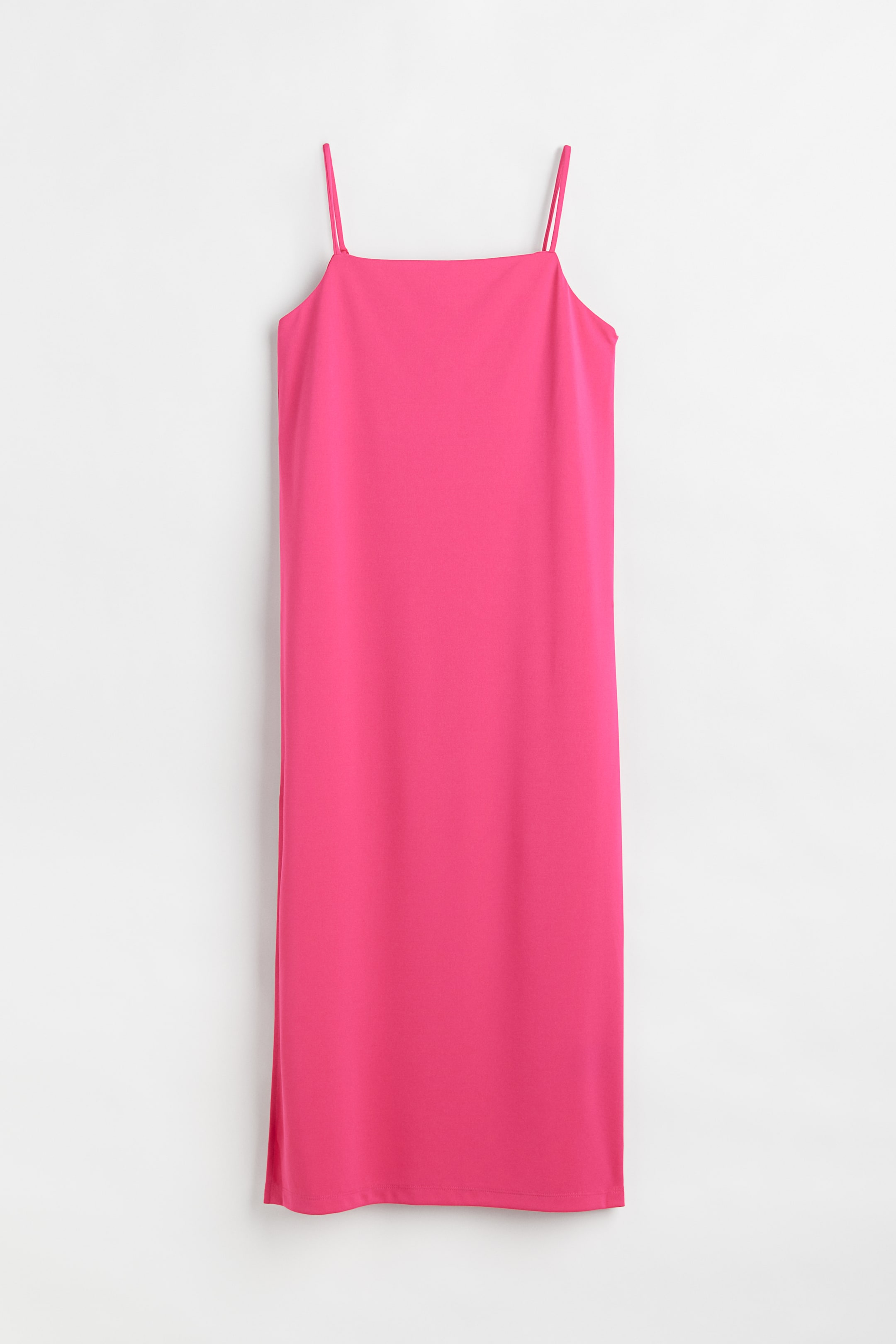 הצגת תמונה גדולה יותר: שמלת קומבניזון מג'רזי - דובדבן - Ladies | H&M IL 1