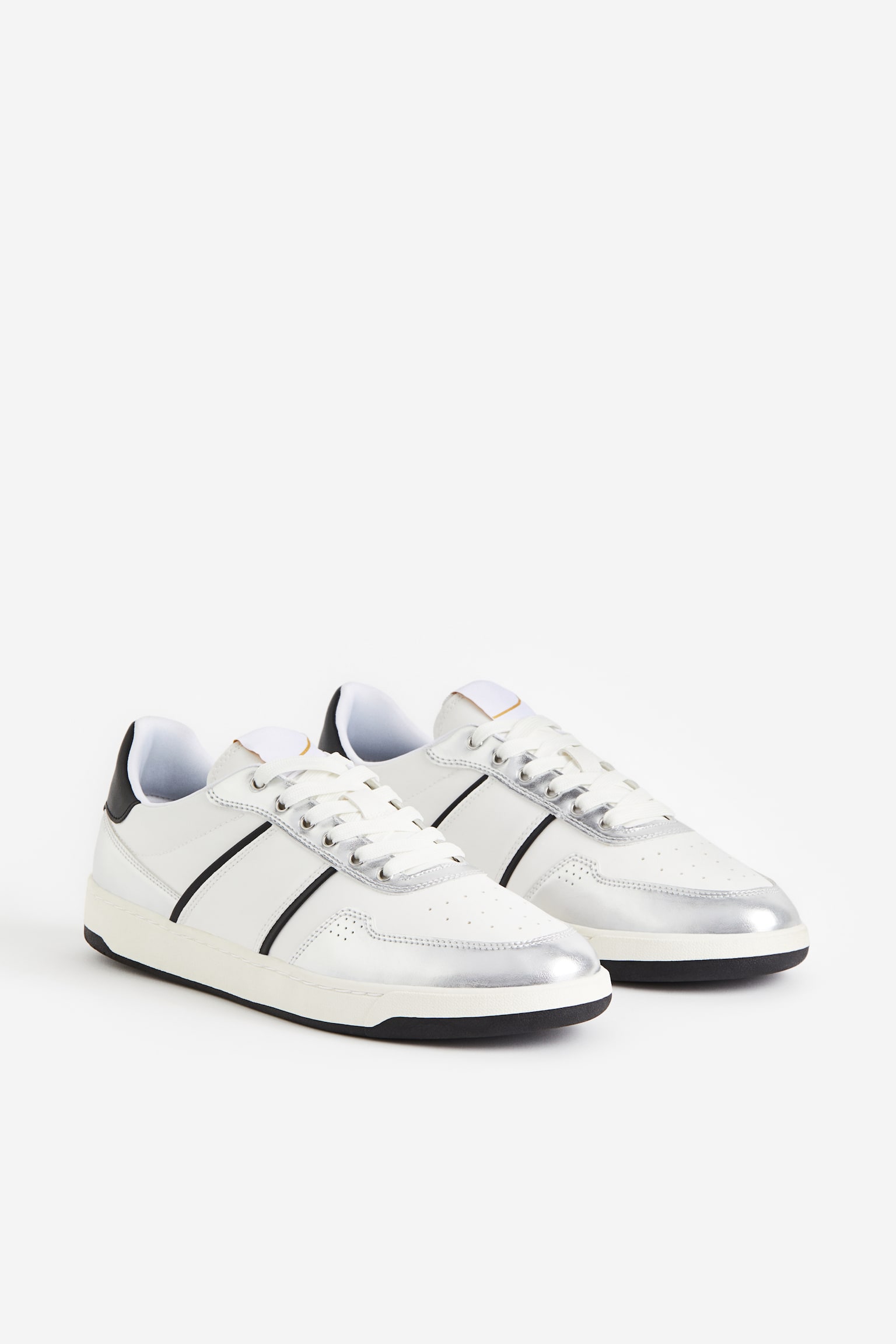 Trainers - White/Silver-coloured - 3