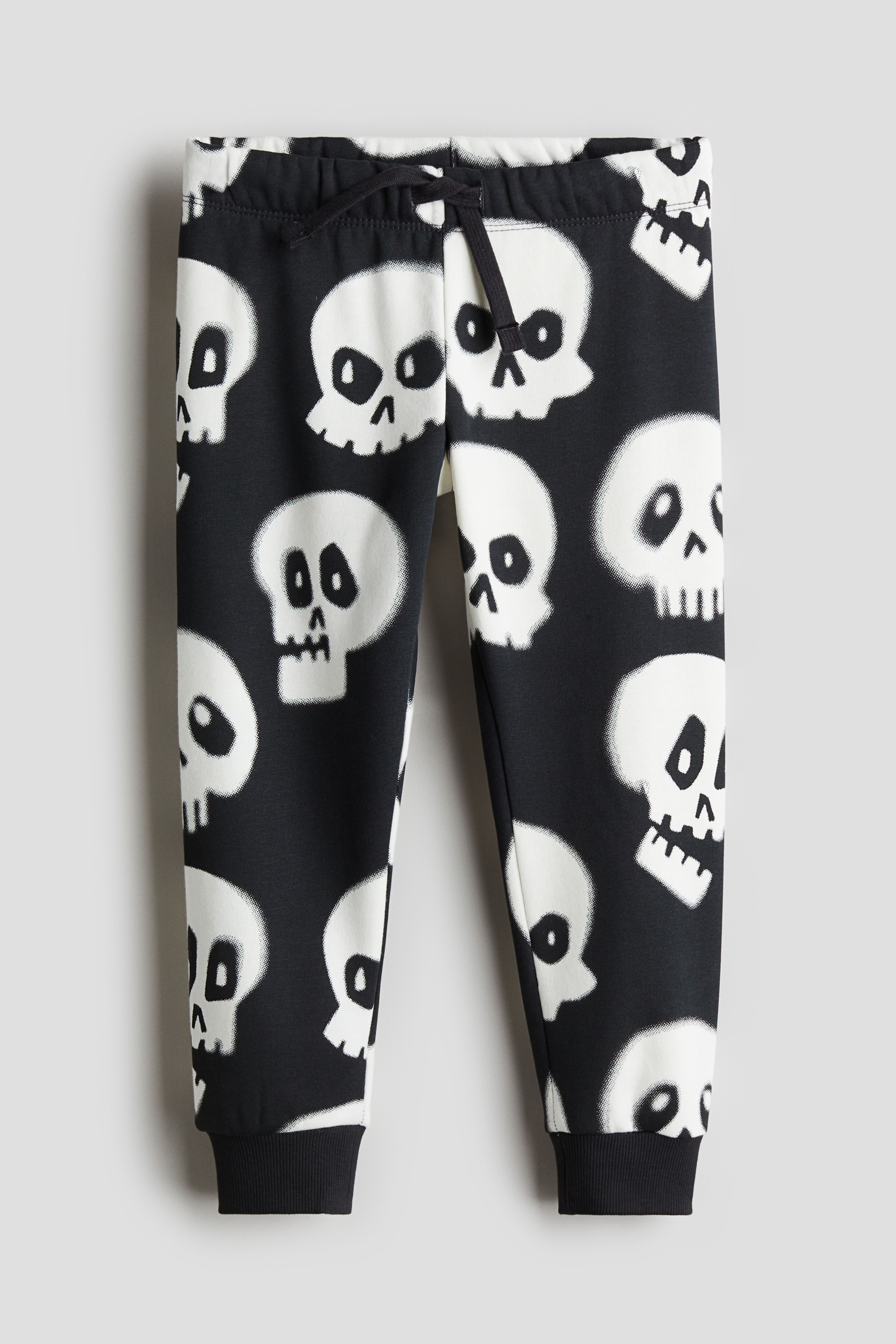 Printed joggers Black Skulls Kids H M GB