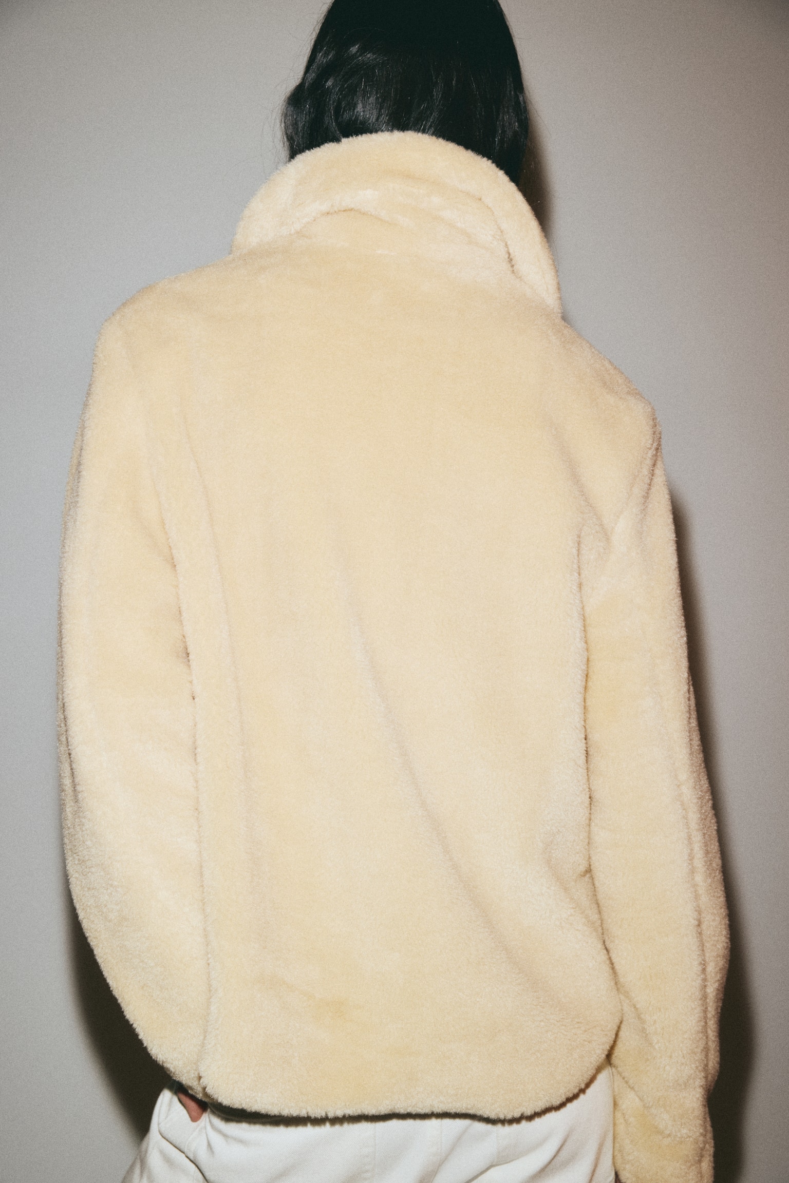 Pile Jacket - Beige - 6