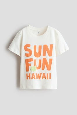 T-shirt med tryck