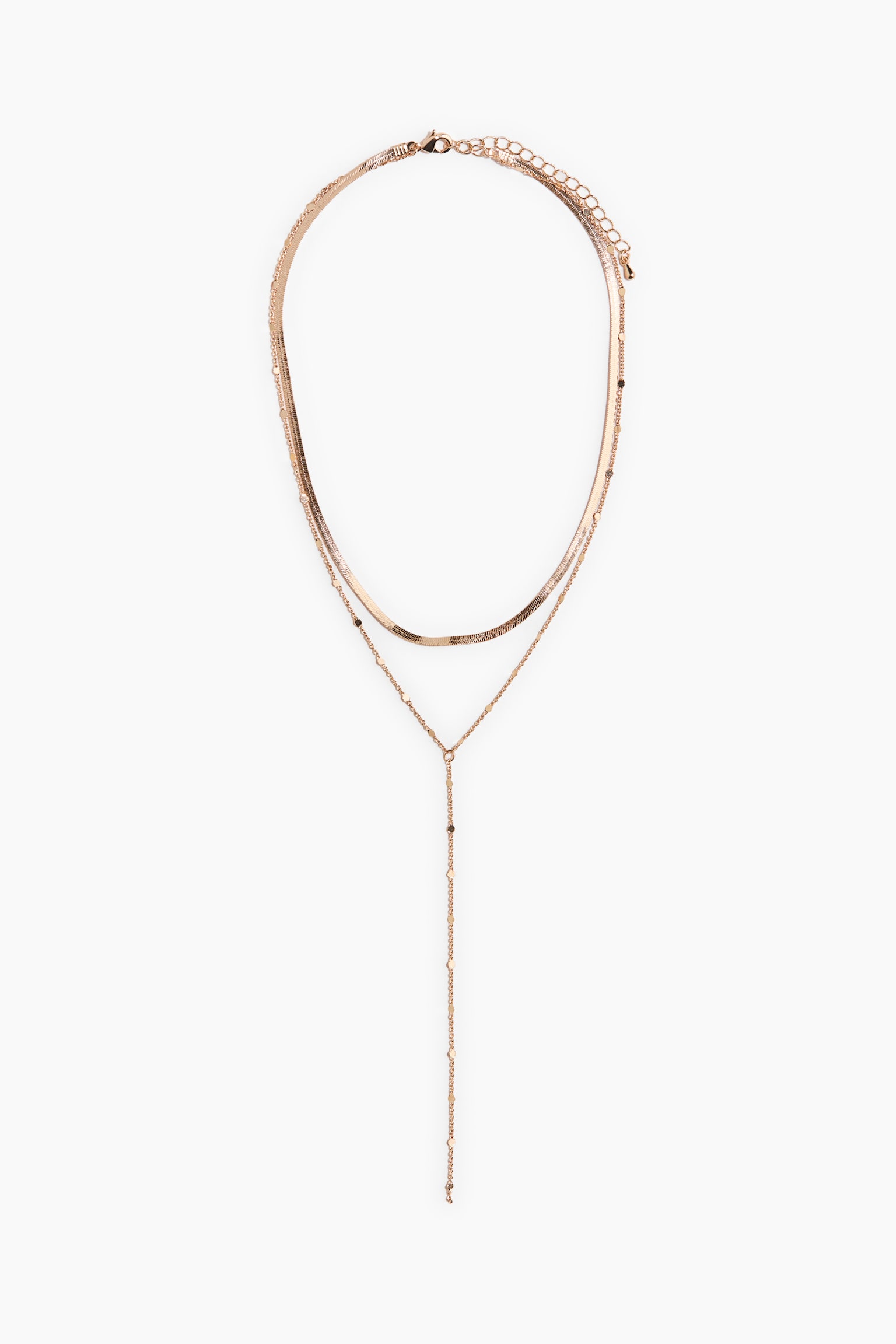 Two-strand necklace - Gold-coloured - 2