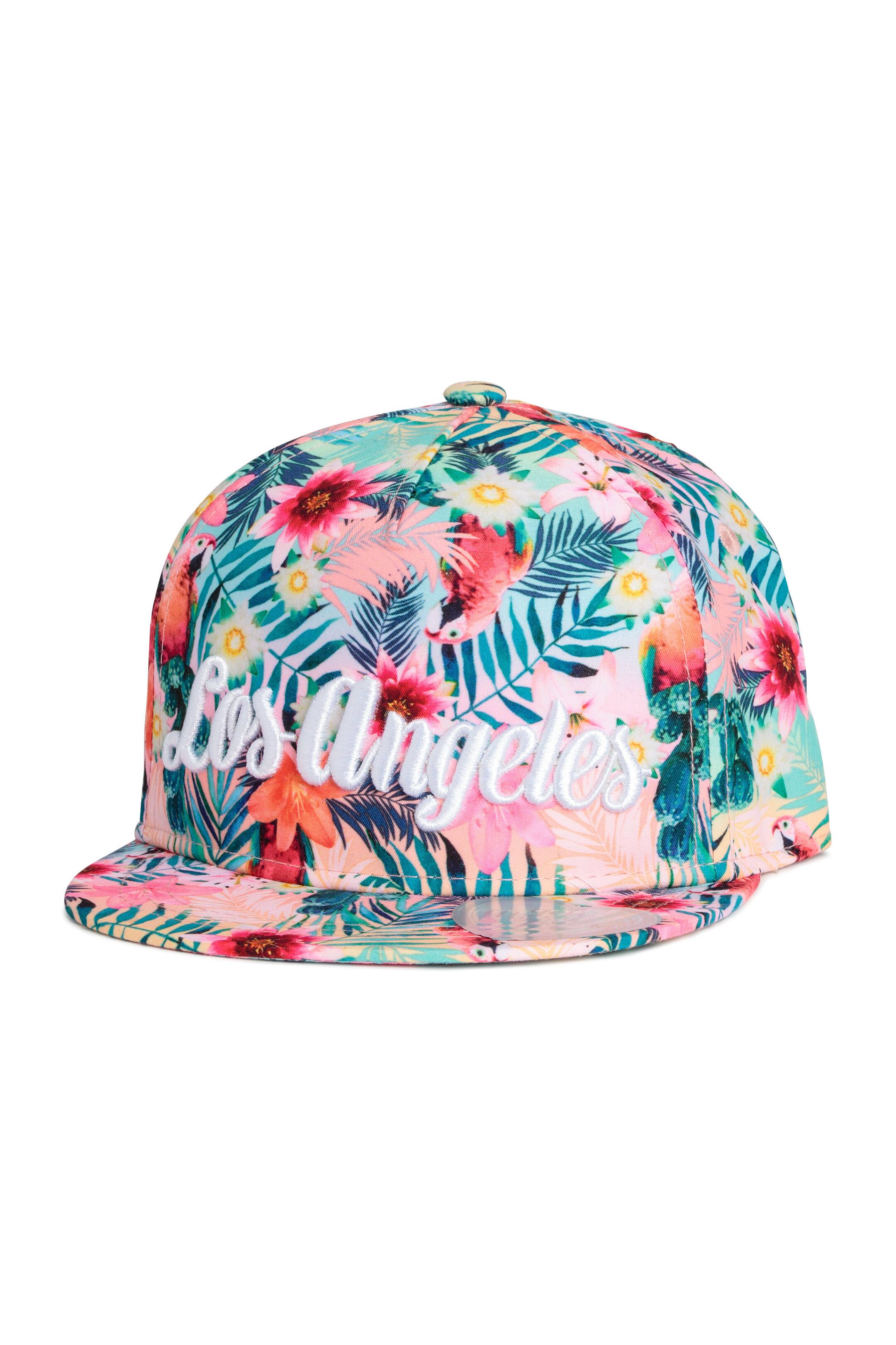 View larger image: Cotton twill cap - Pink/Los Angeles - Kids | H&M GB 1