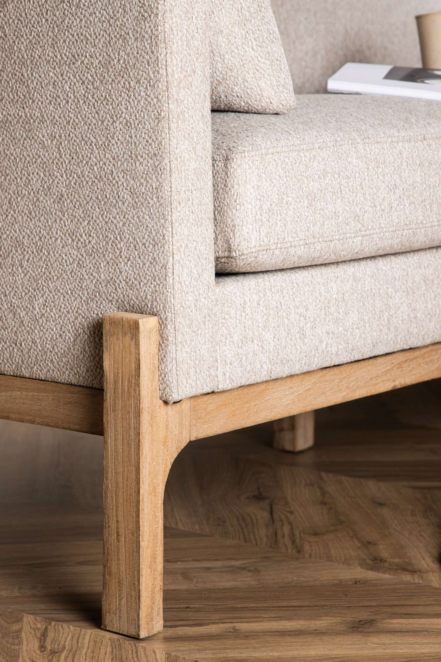 Olympia Soffa - Mdf, Vit - 4