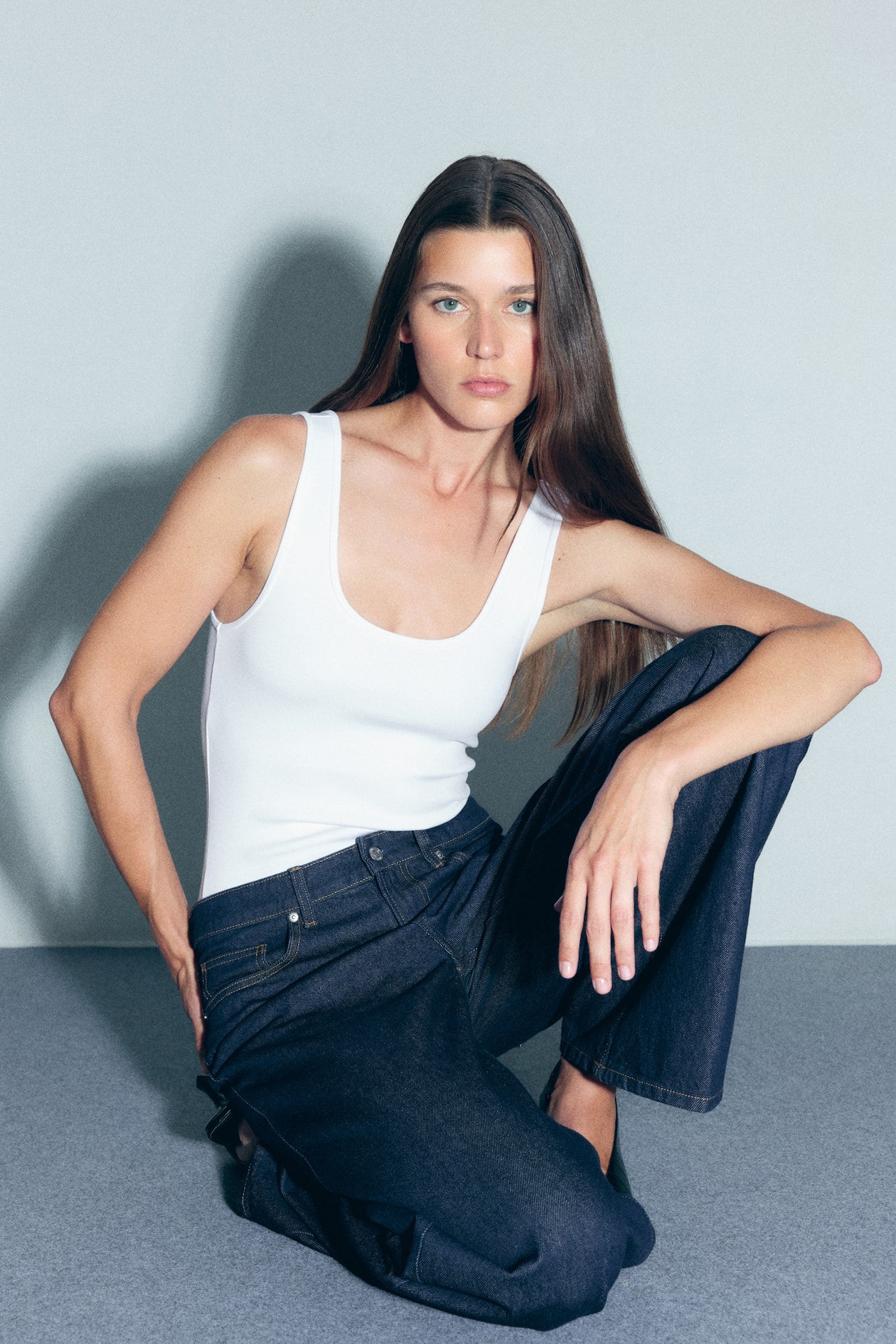 Ava Ultra High Rise Wide Leg Jeans - image 5