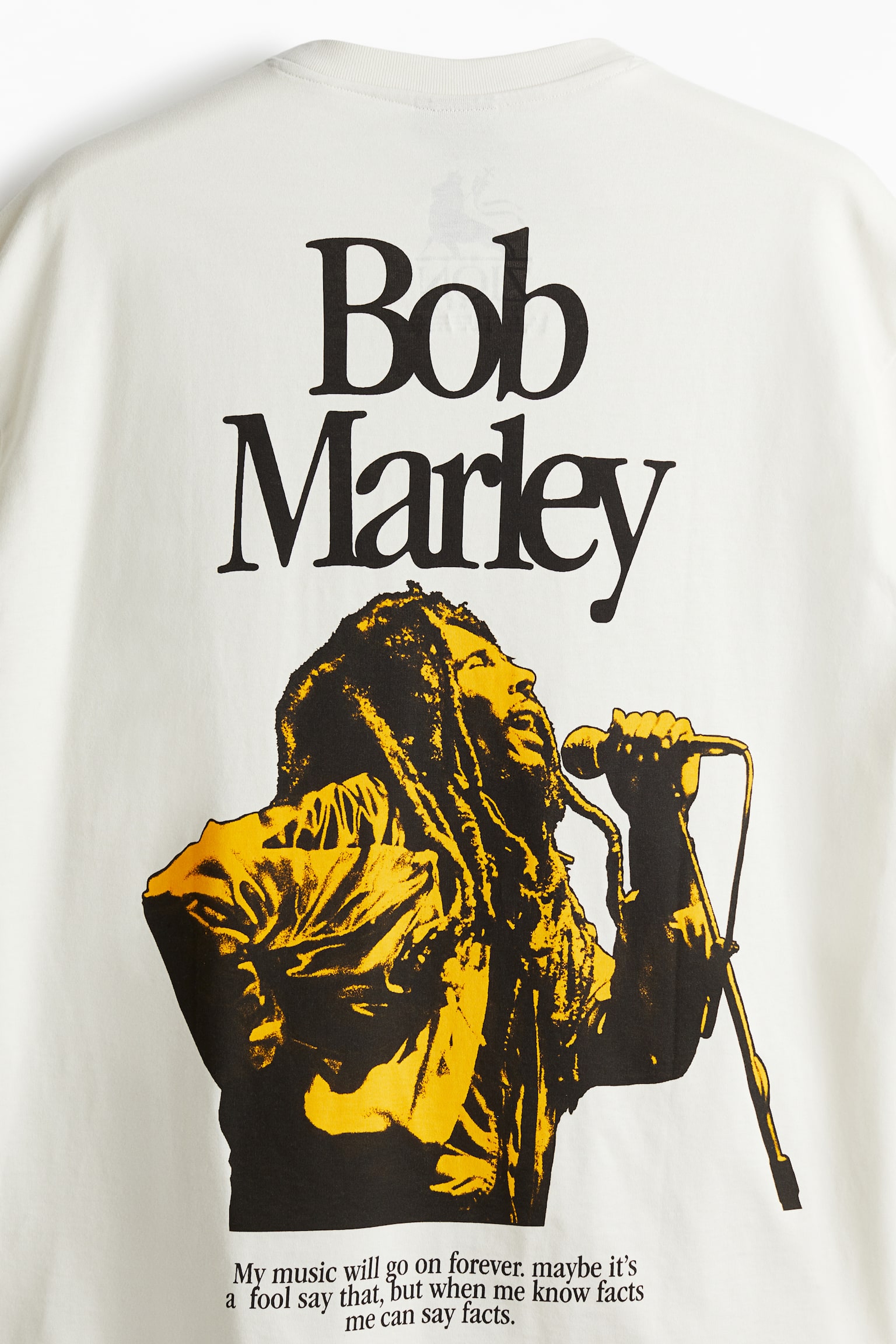 Loose Fit Tee - White/Bob Marley/White/The Simpsons/White/Kodak/White/Jaws/White/Discovery Channel/Light greige/Rick and Morty/White/The Godfather/Black/Formula 1/Light beige/Snoopy/Black/Gorillaz/White/2Pac/White/Felix the Cat/White/Red Hot Chili Peppers - 3