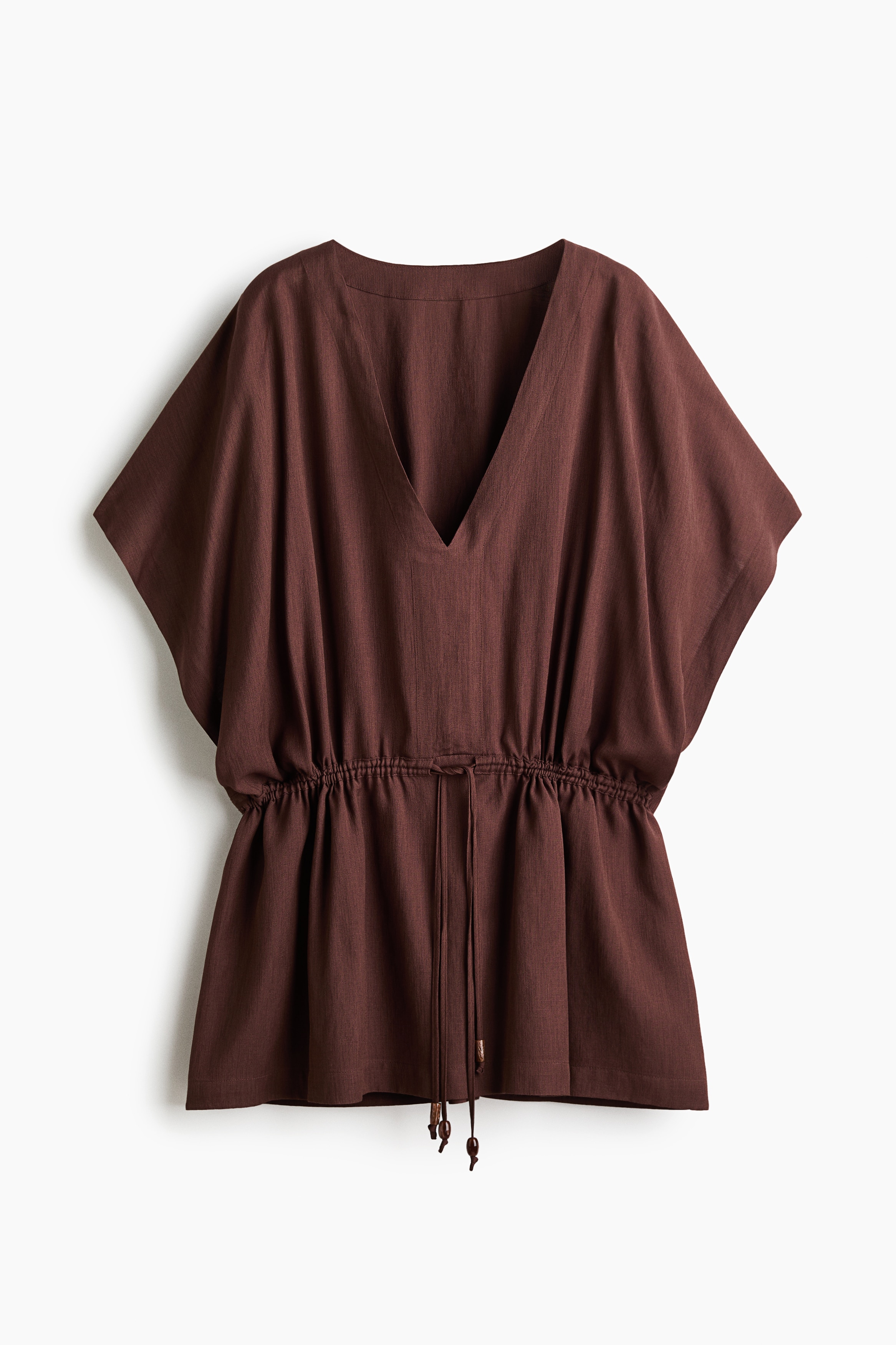 Robe caftan de plage - Brun foncé