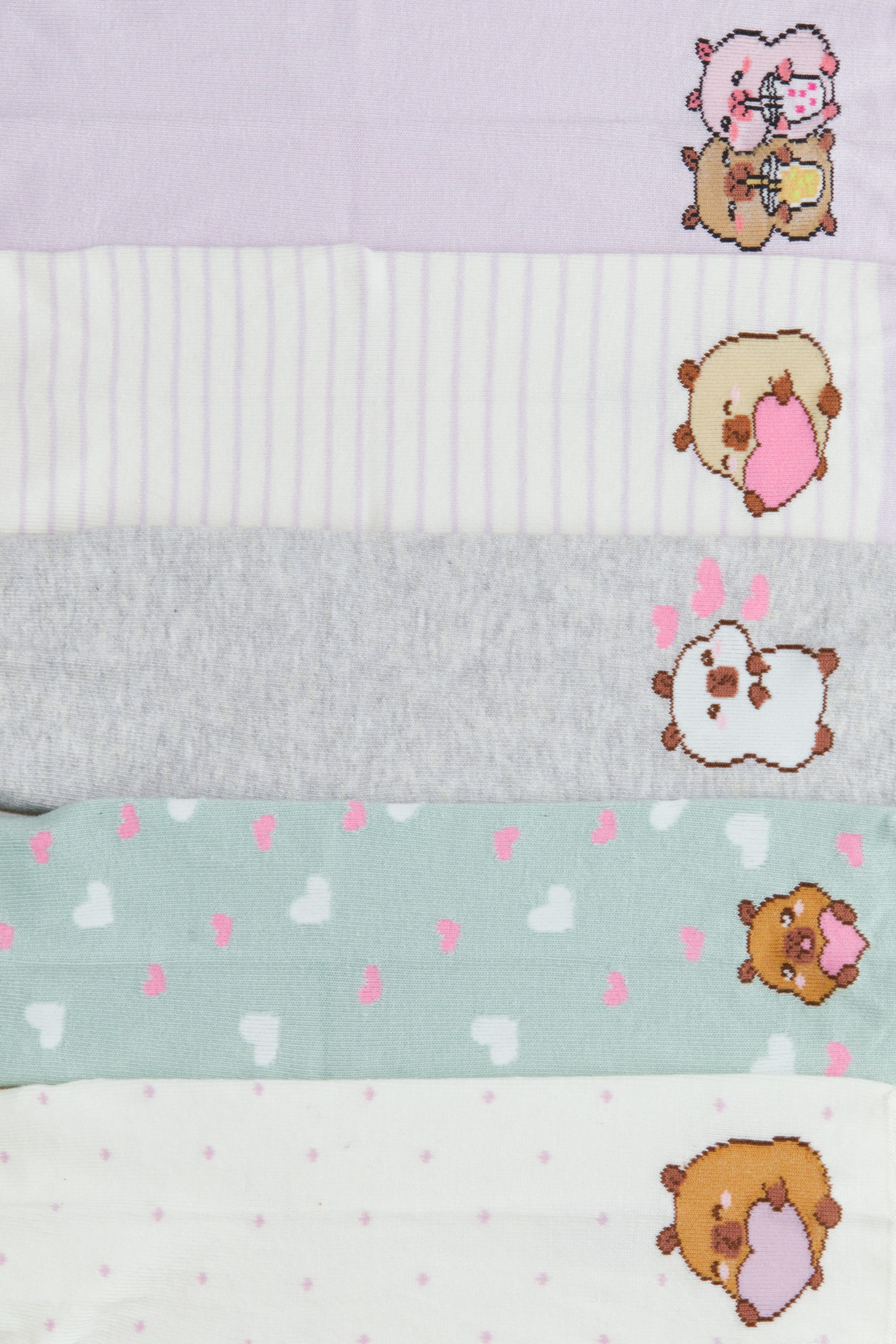 Lot de 5 paires chaussettes avec motifs