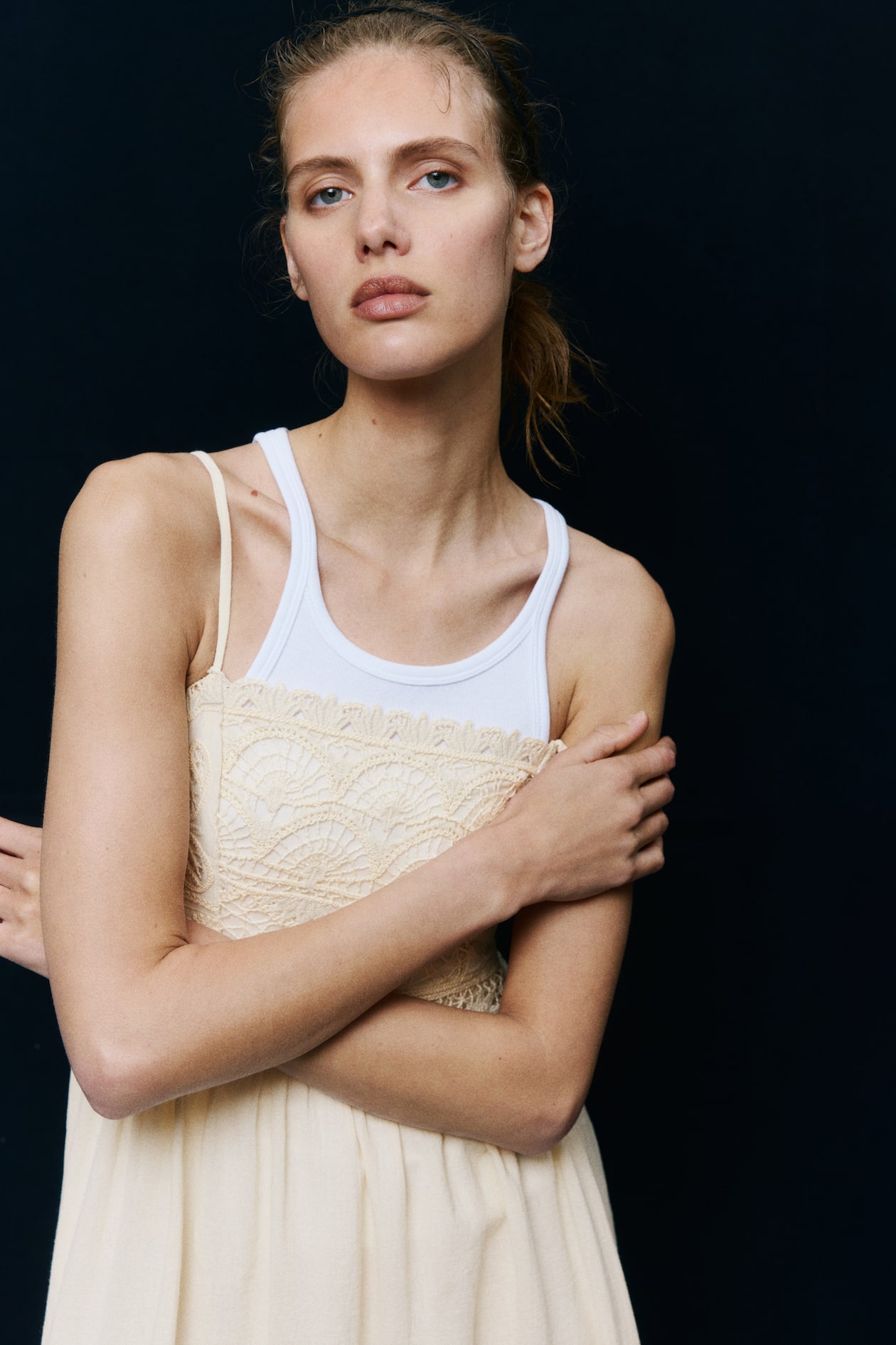 Cotton Strappy Dress - image 5