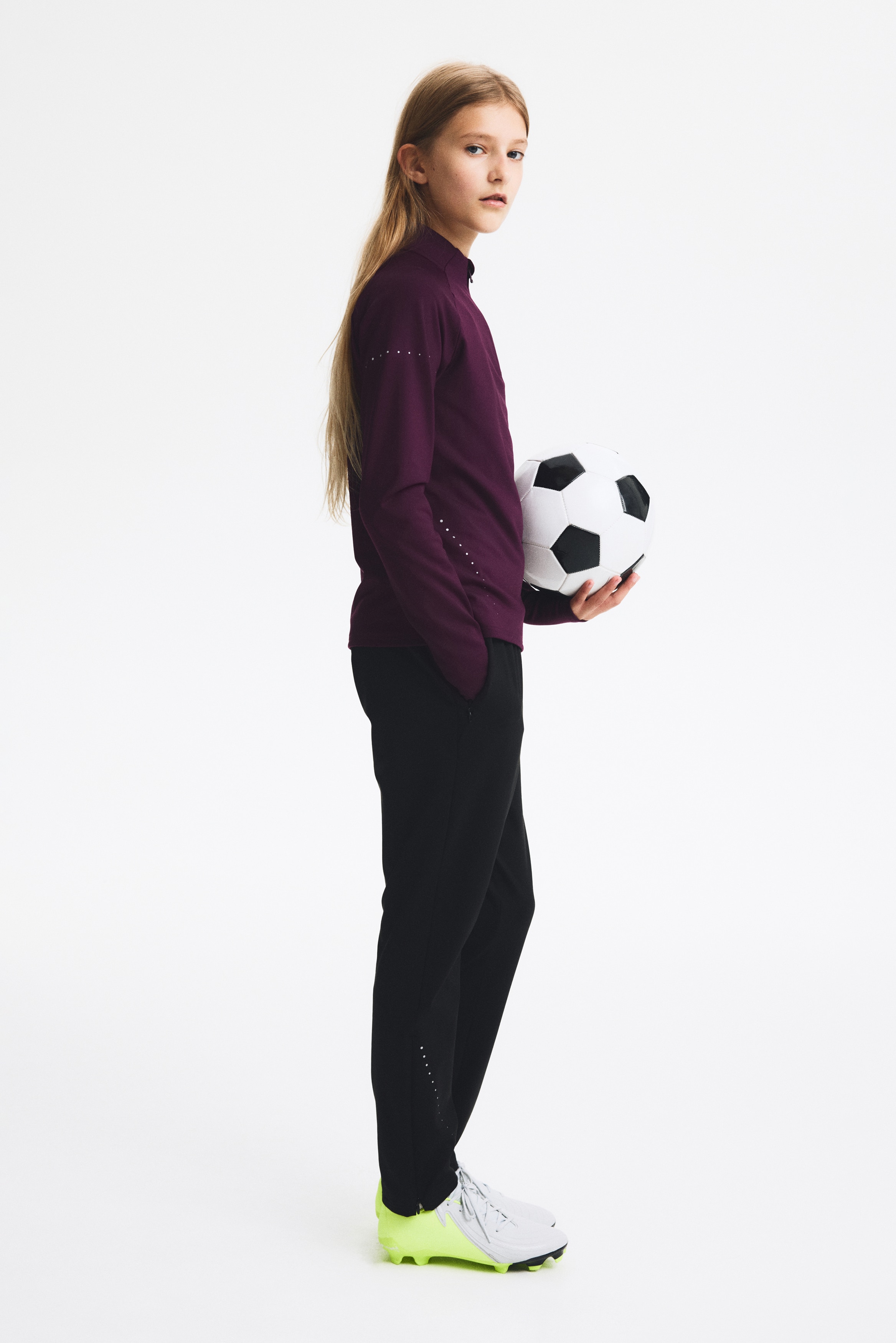 Pantaloni da calcio termici con ThermoMove™ - Nero