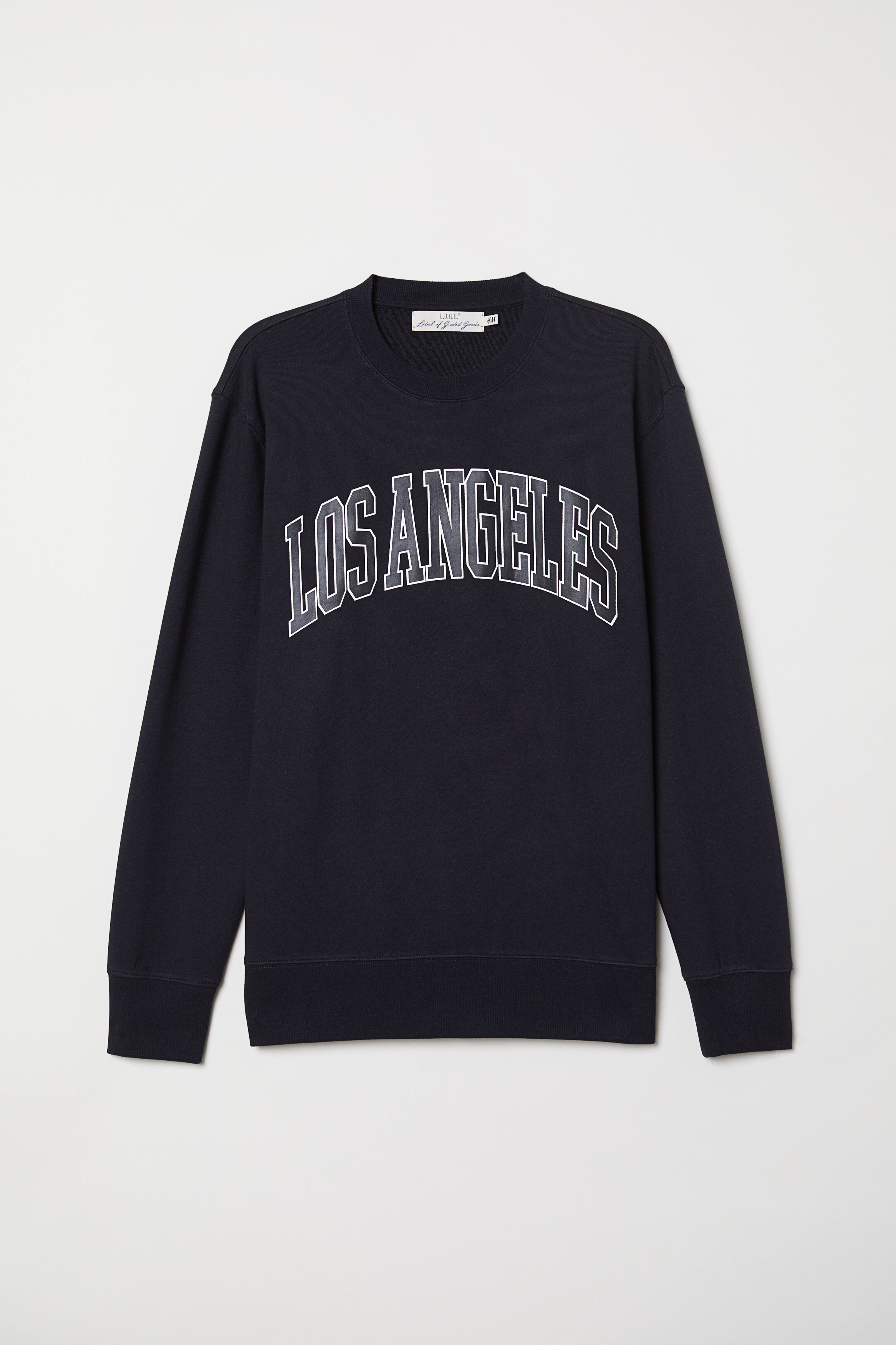 H&m fashion navy sweatshirt