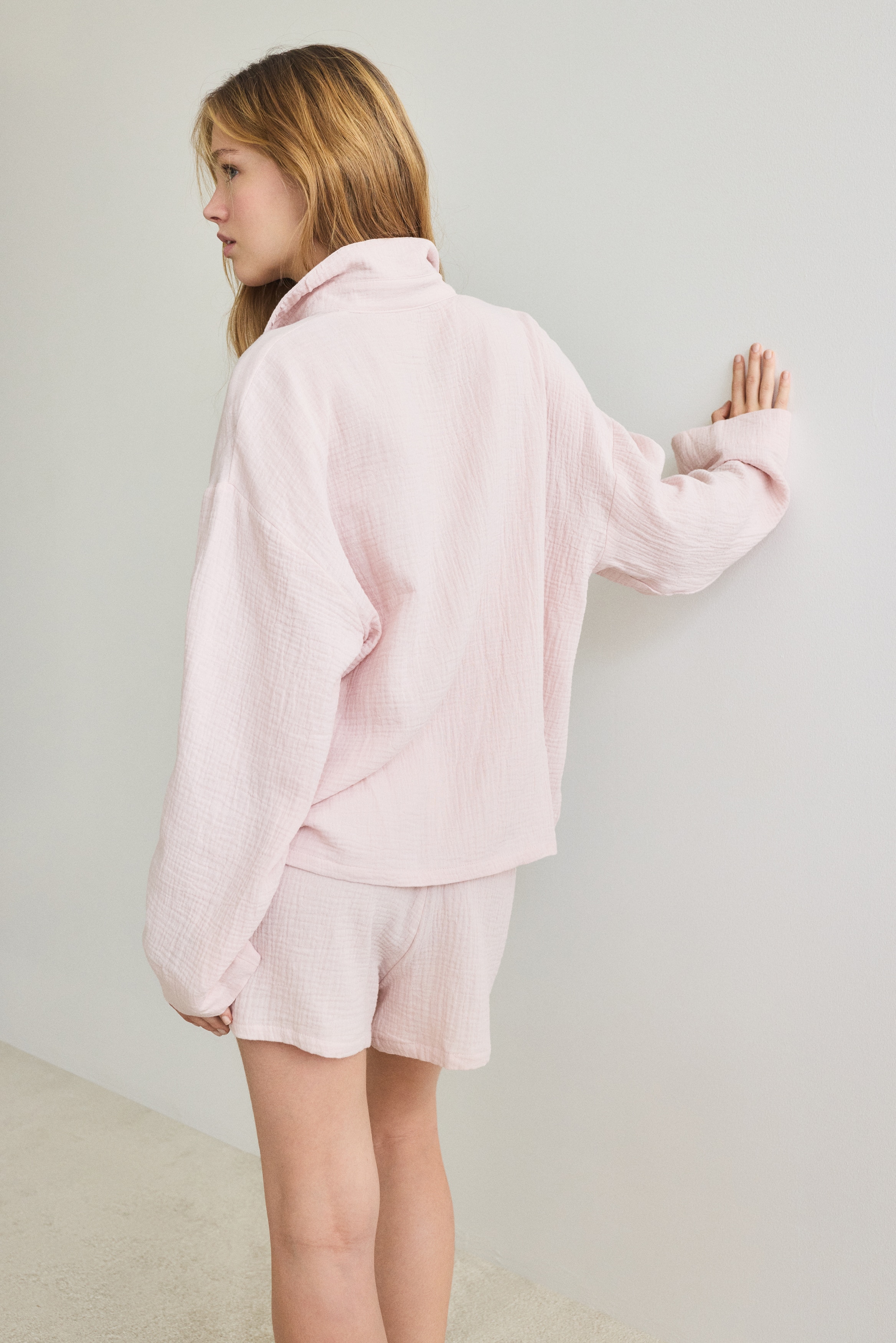 Pyjama shirt and shorts
