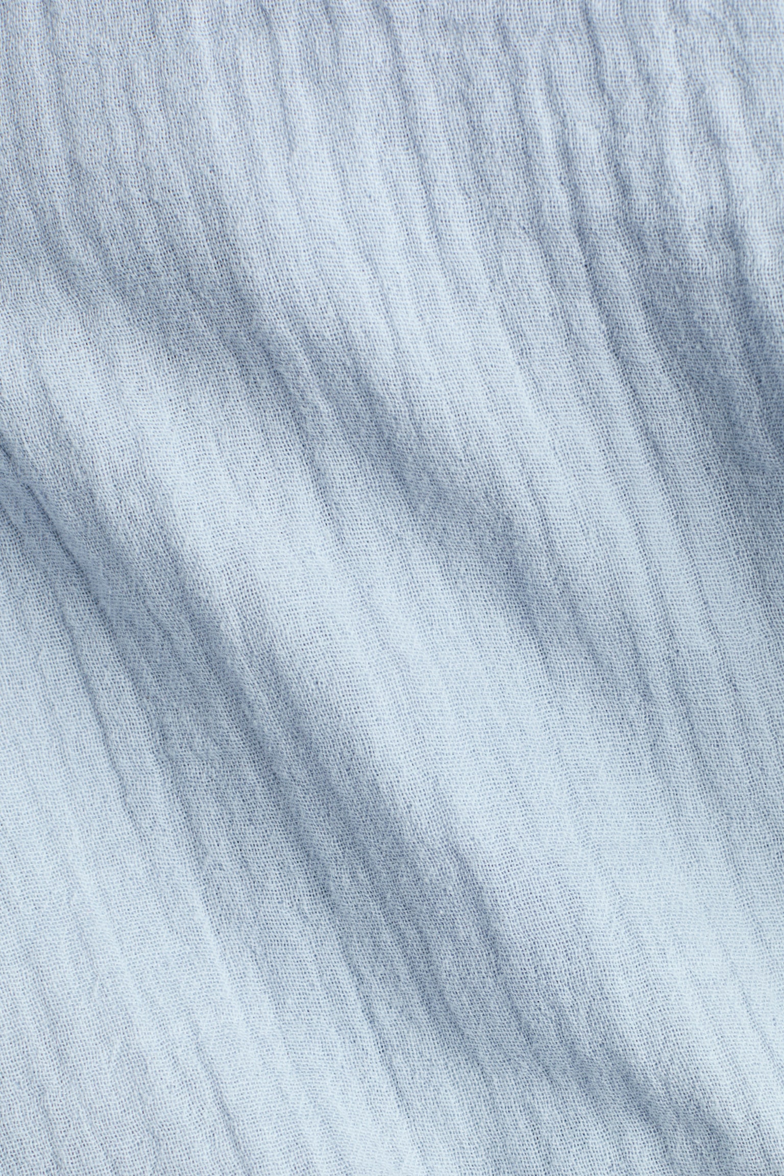 2-piece cotton muslin set - Light blue/Grey/Khaki green - 3